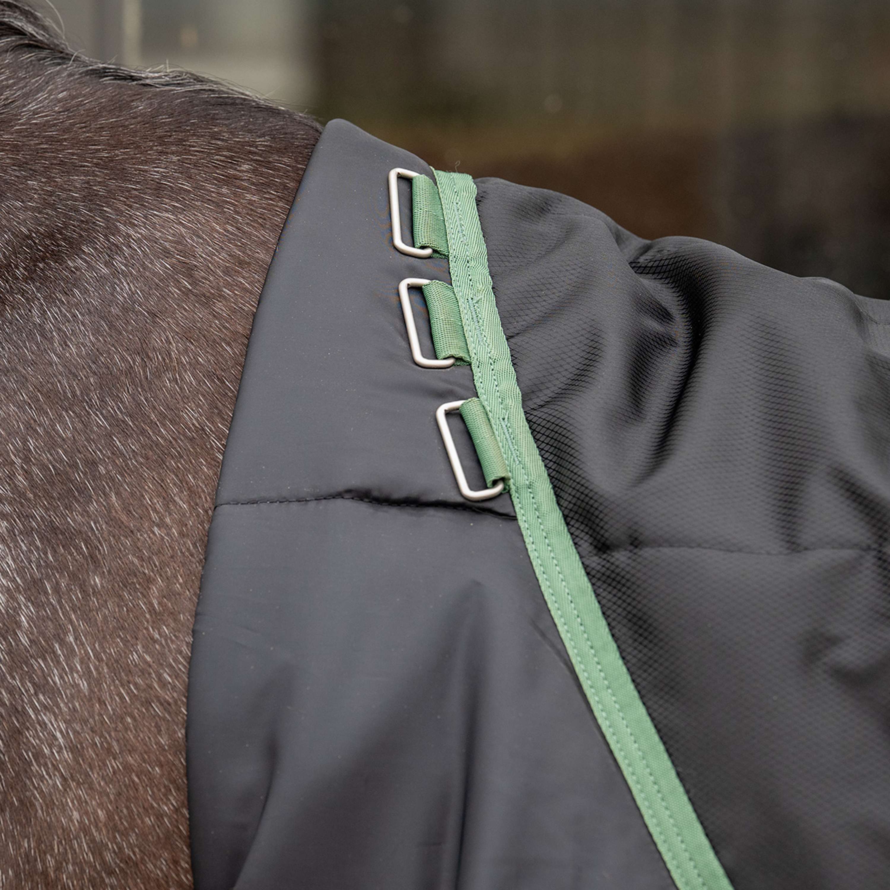 Velder Horsewear Premium Pony Manta de Establo 210D 100g Negro
