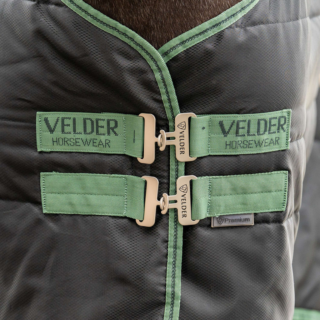 Velder Horsewear Premium Manta de Establo 210D 100g Negro
