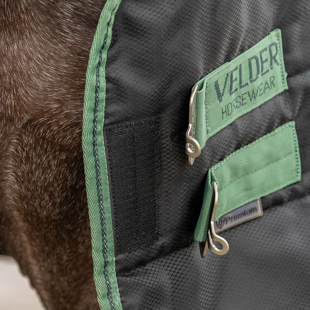 Velder Horsewear Premium Manta de Establo 210D 100g Negro
