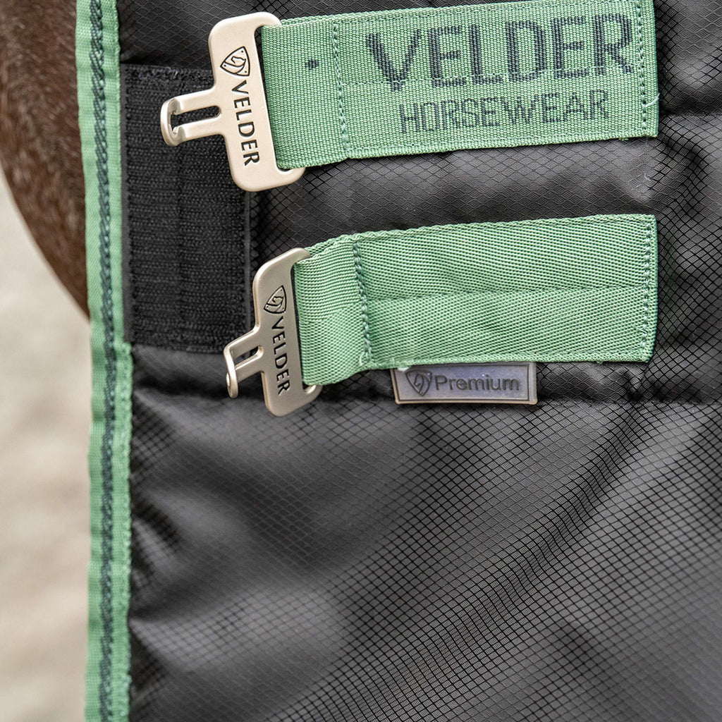 Velder Horsewear Premium Manta de Establo 210D 100g Negro