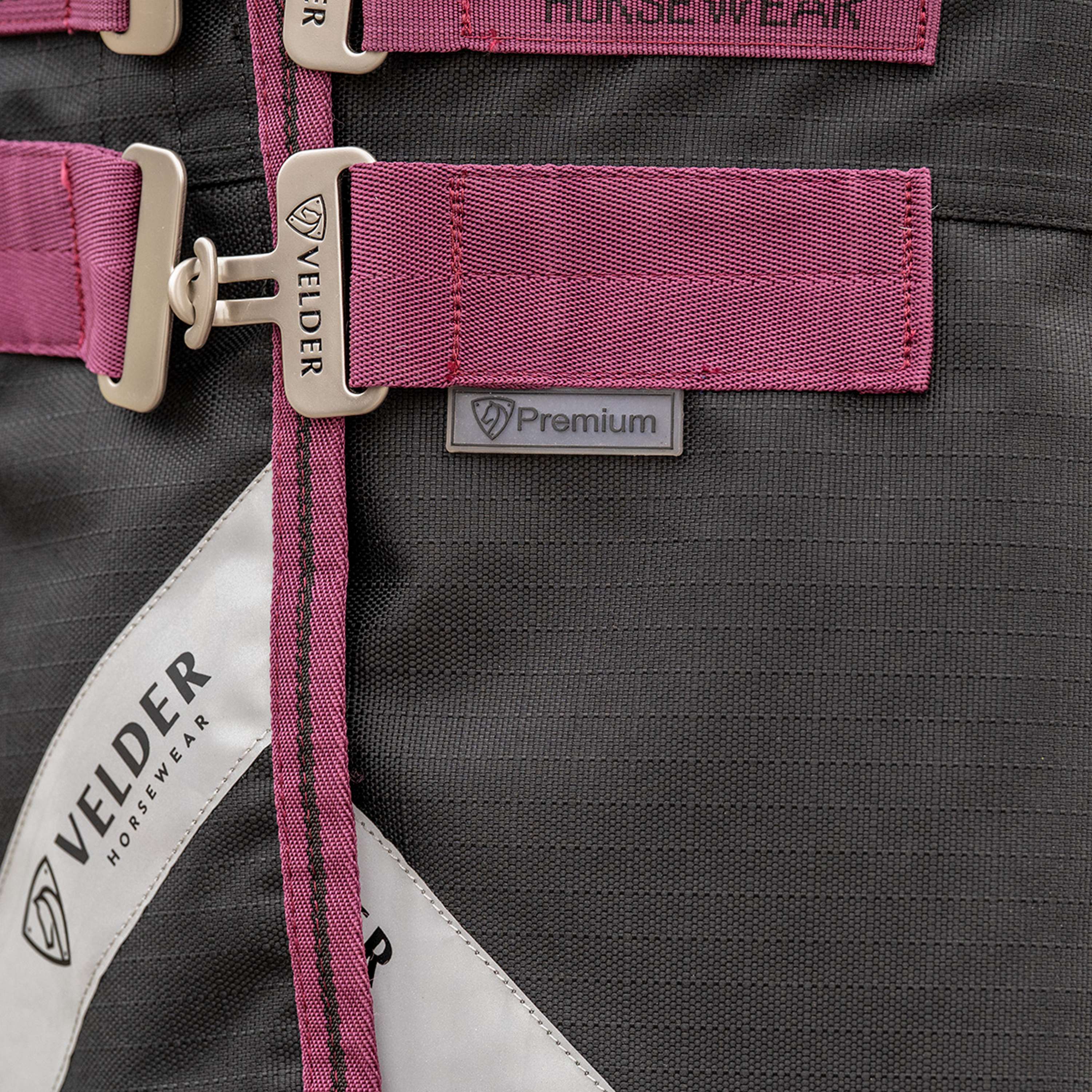 Velder Horsewear Premium Pony Turnout Rug 1200D 0g Negro