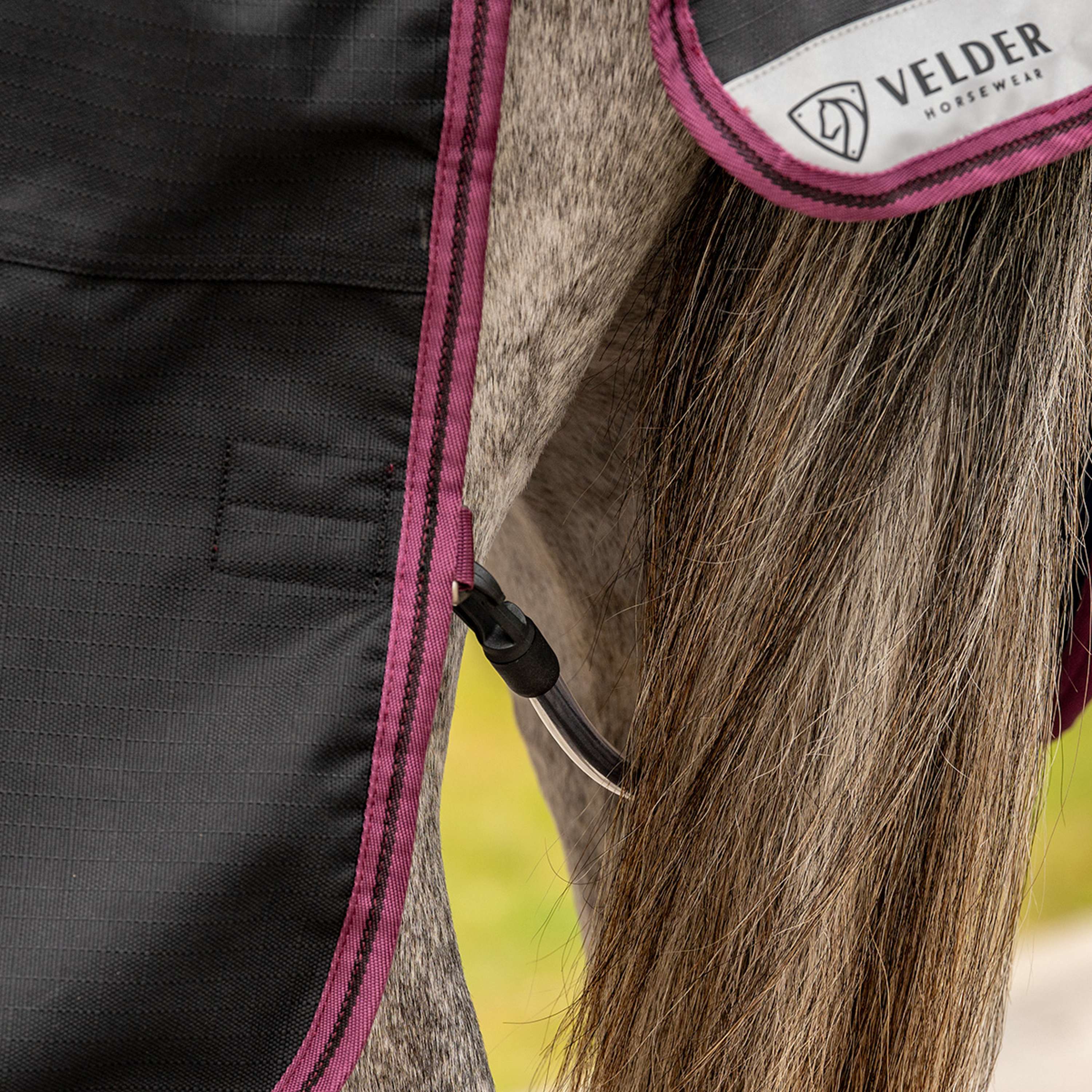 Velder Horsewear Premium Pony Turnout Rug 1200D 0g Negro