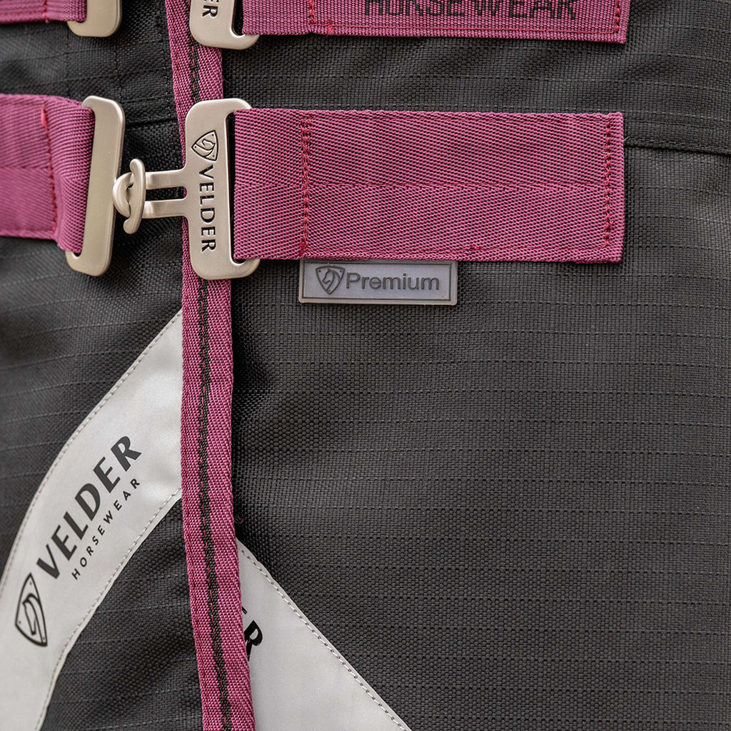 Velder Horsewear Premium Turnout Rug 1200D 0g Negro