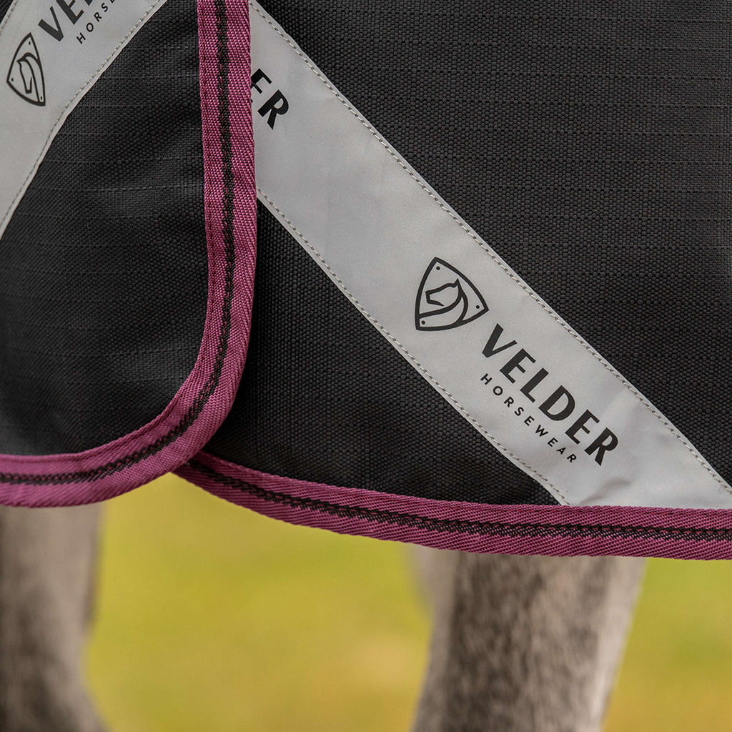 Velder Horsewear Premium Turnout Rug 1200D 0g Negro