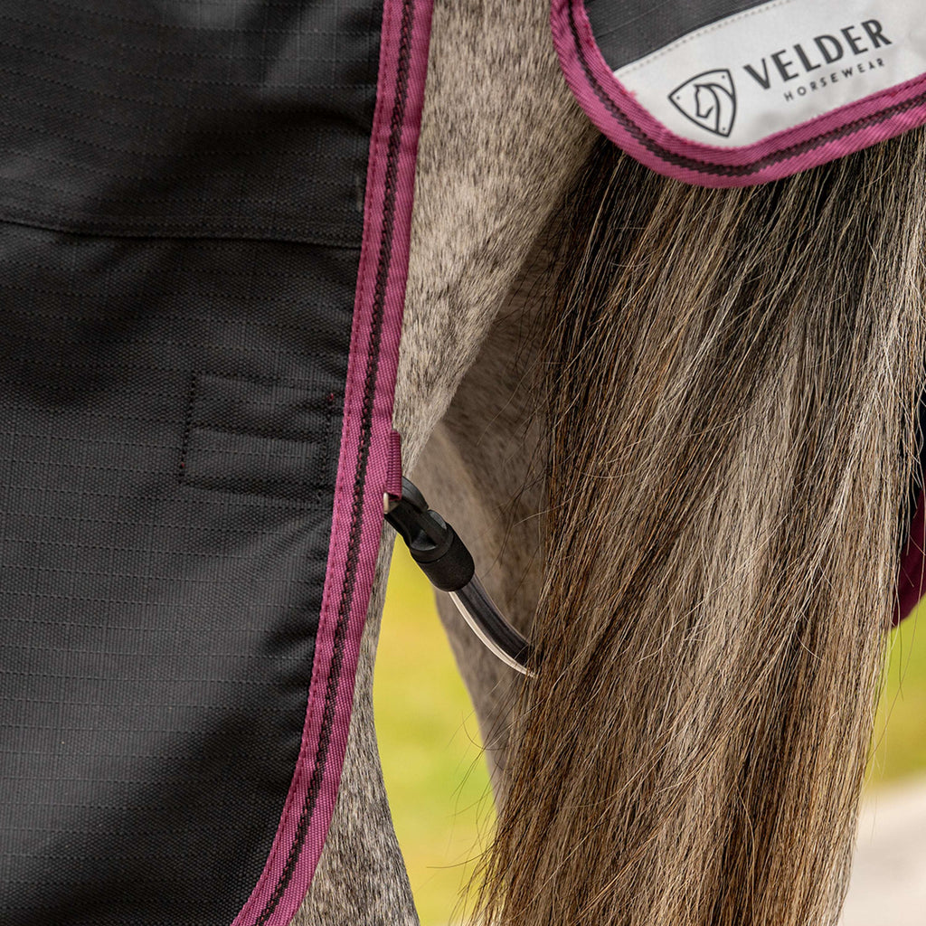 Velder Horsewear Premium Turnout Rug 1200D 0g Negro