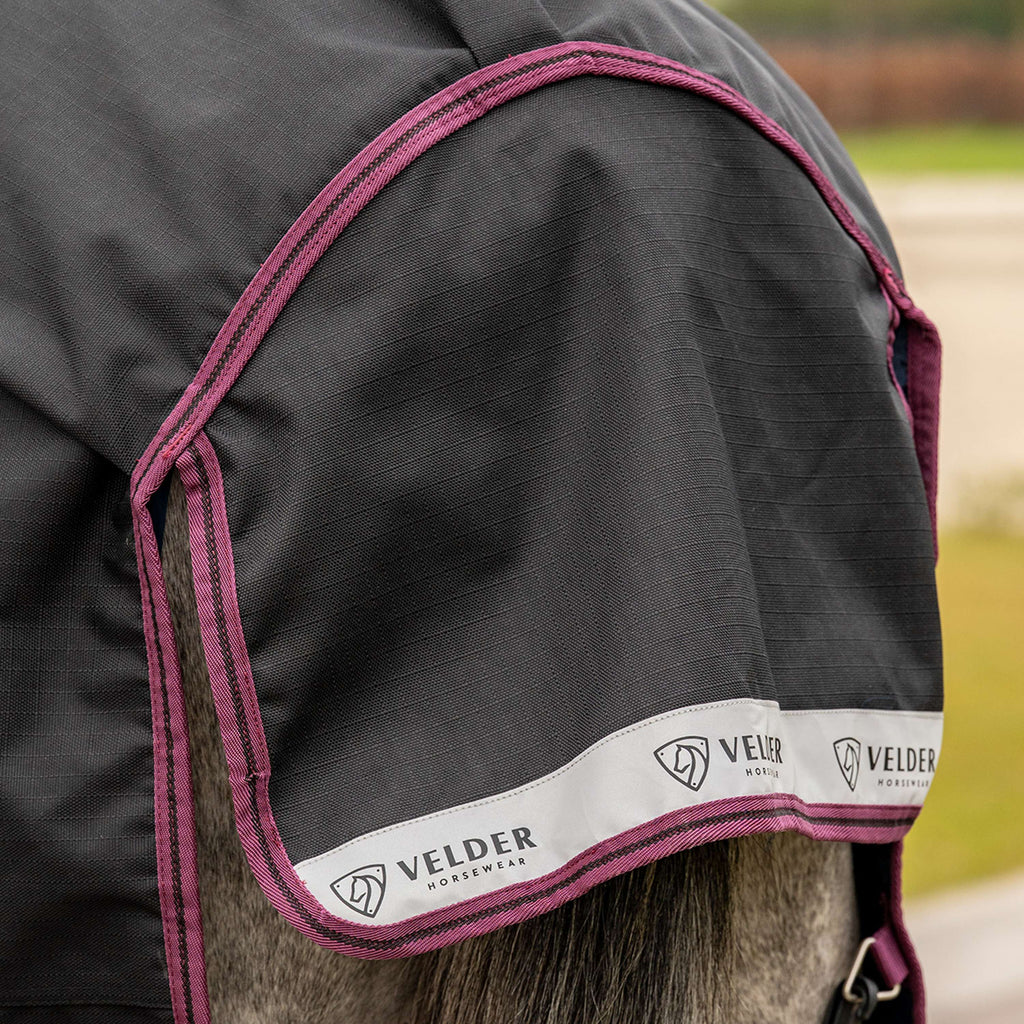 Velder Horsewear Premium Turnout Rug 1200D 0g Negro
