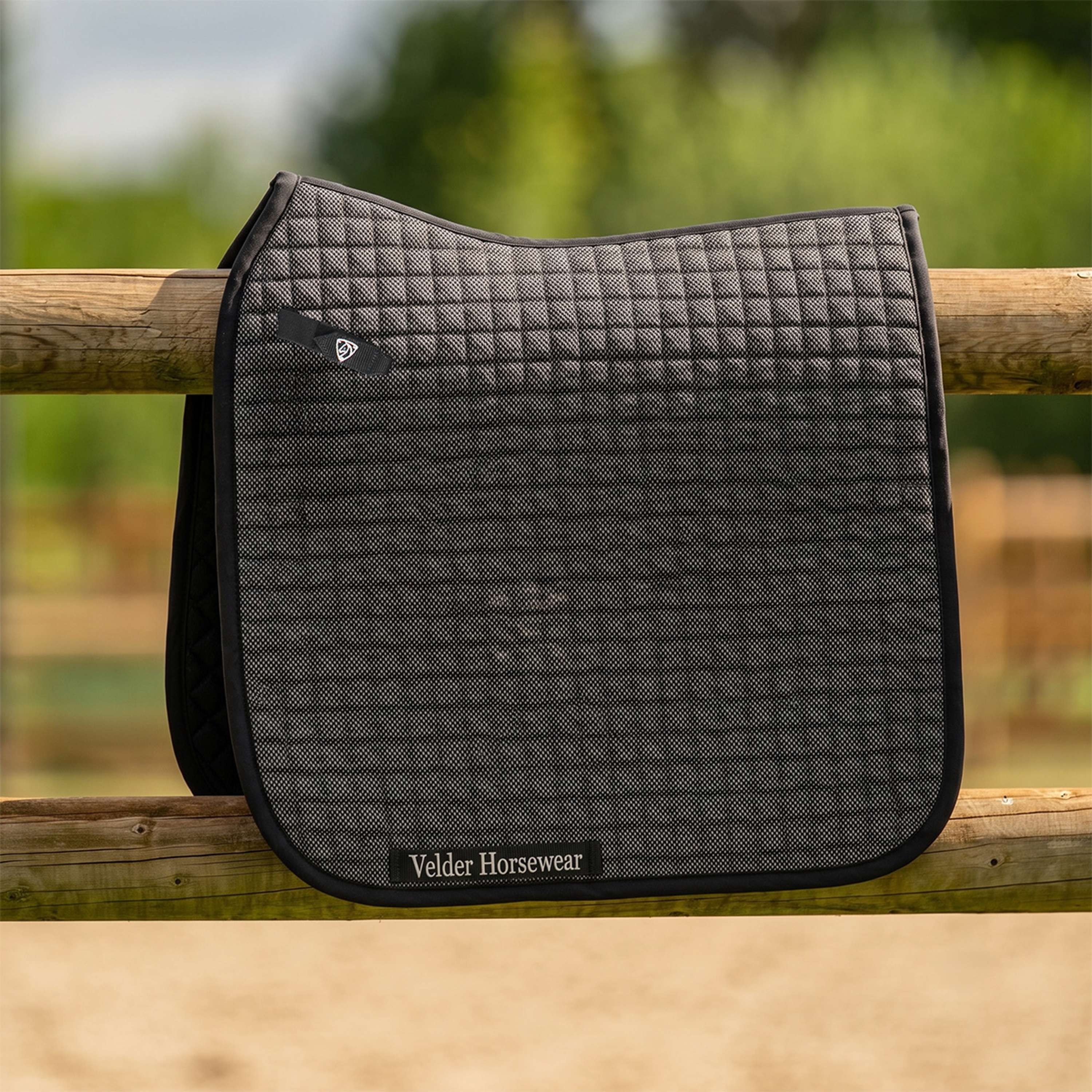 Velder Horsewear Premium Mantilla Bamboo Doma clásica Negro