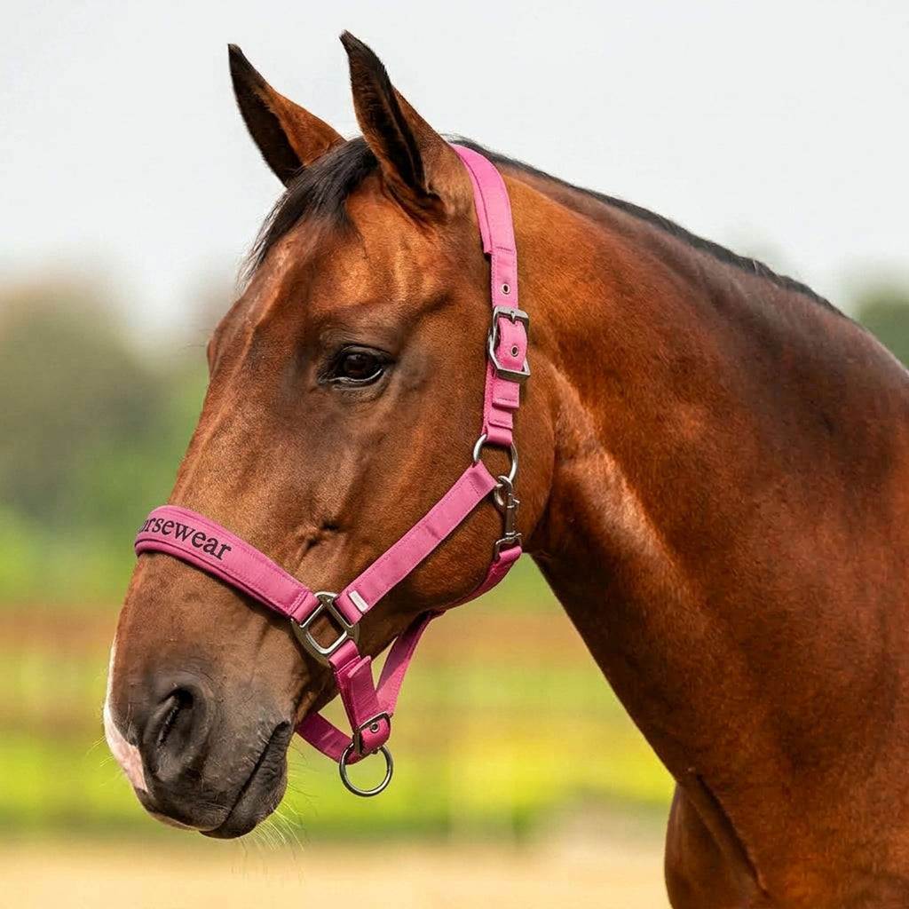 Velder Horsewear Premium Cabezada Satin Glow Dutch Raspberry