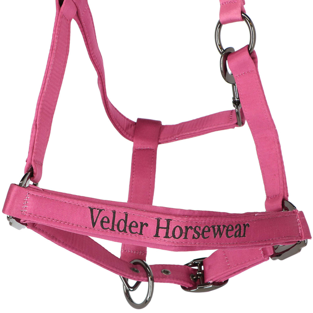 Velder Horsewear Premium Cabezada Satin Glow Dutch Raspberry