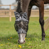 Velder Horsewear Essentials Máscara para Moscas Zebra con Orejas Negro/Blanco