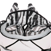 Velder Horsewear Essentials Máscara para Moscas Zebra con Orejas Negro/Blanco