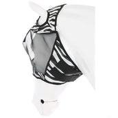 Velder Horsewear Essentials Máscara para Moscas Zebra Sin orejas Negro/Blanco