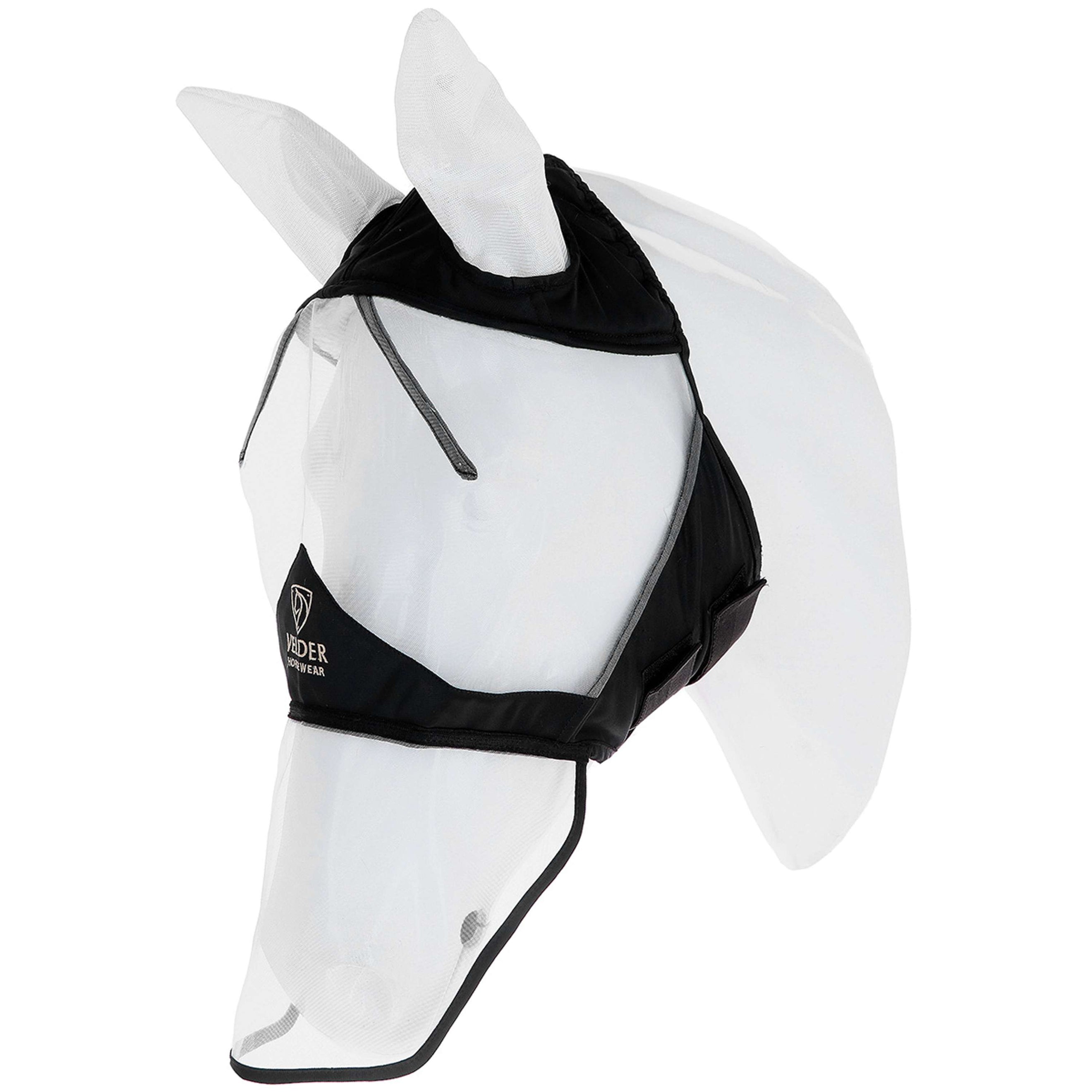 Velder Horsewear Premium Máscara para Moscas con Orejas y Nariz Negro Velder Horsewear Premium Máscara para Moscas con Orejas y Nariz Negro