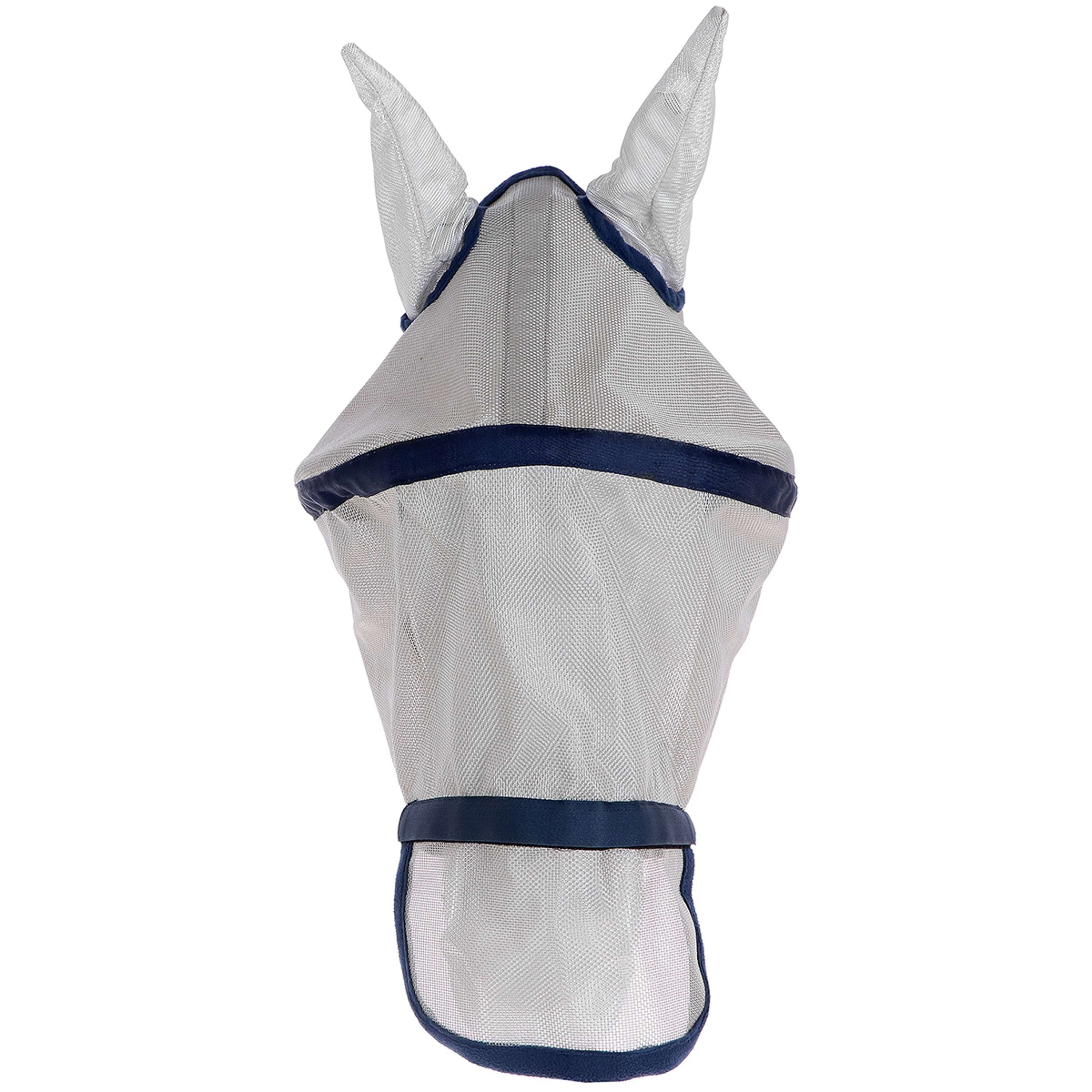 Velder Horsewear Premium Máscara para Moscas Comfort Space Tan/Navy