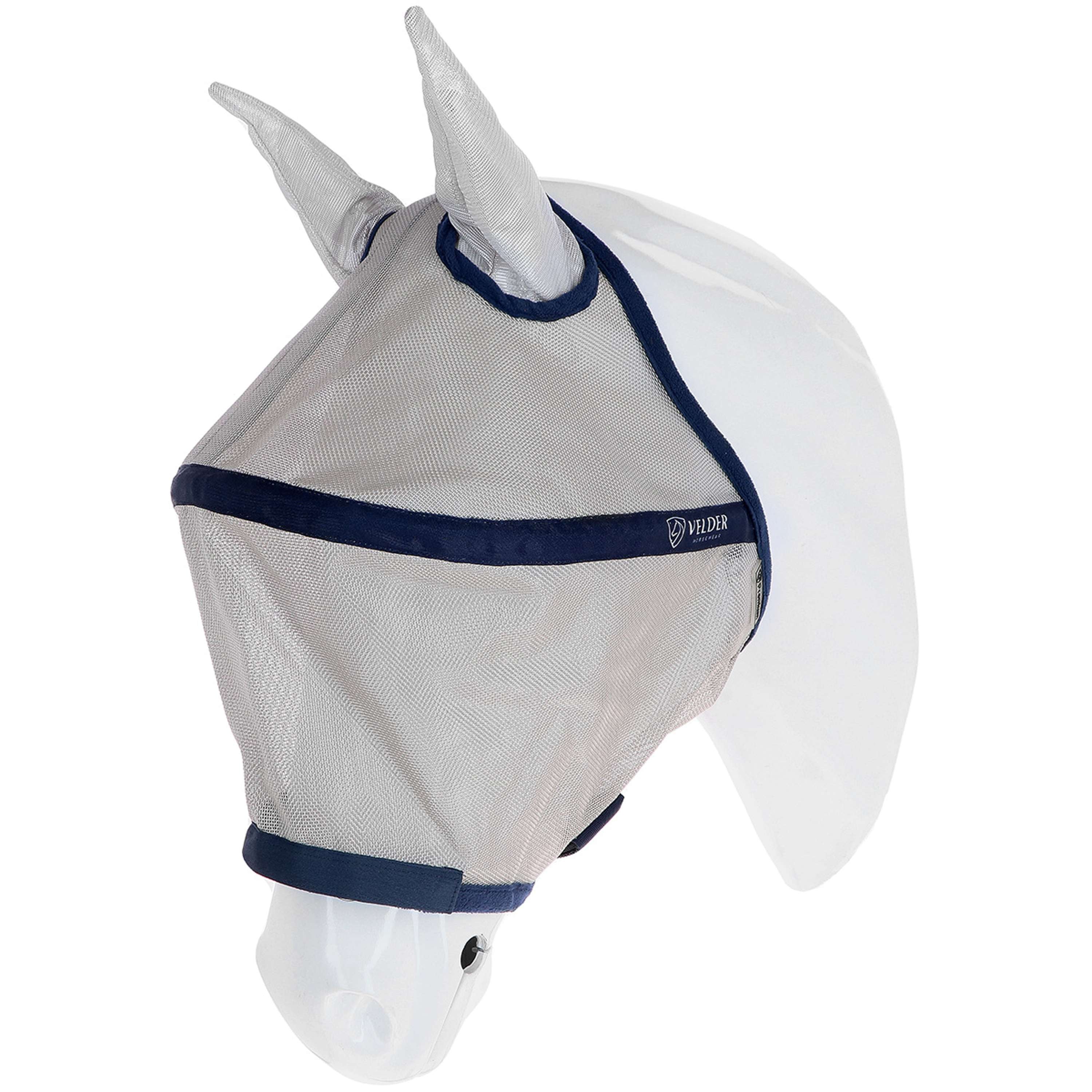 Velder Horsewear Premium Máscara para Moscas Comfort Space Tan/Navy