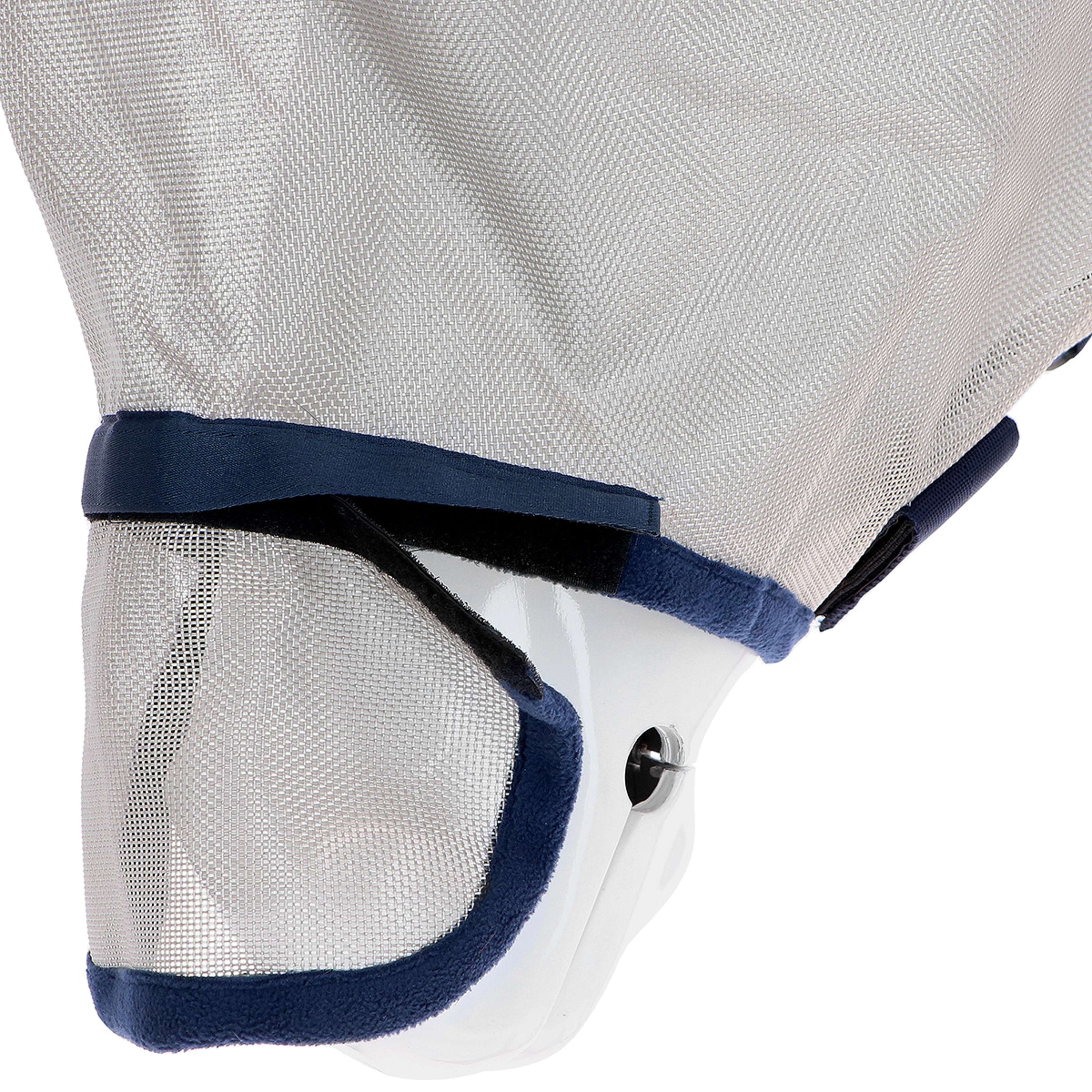 Velder Horsewear Premium Máscara para Moscas Comfort Space Tan/Navy