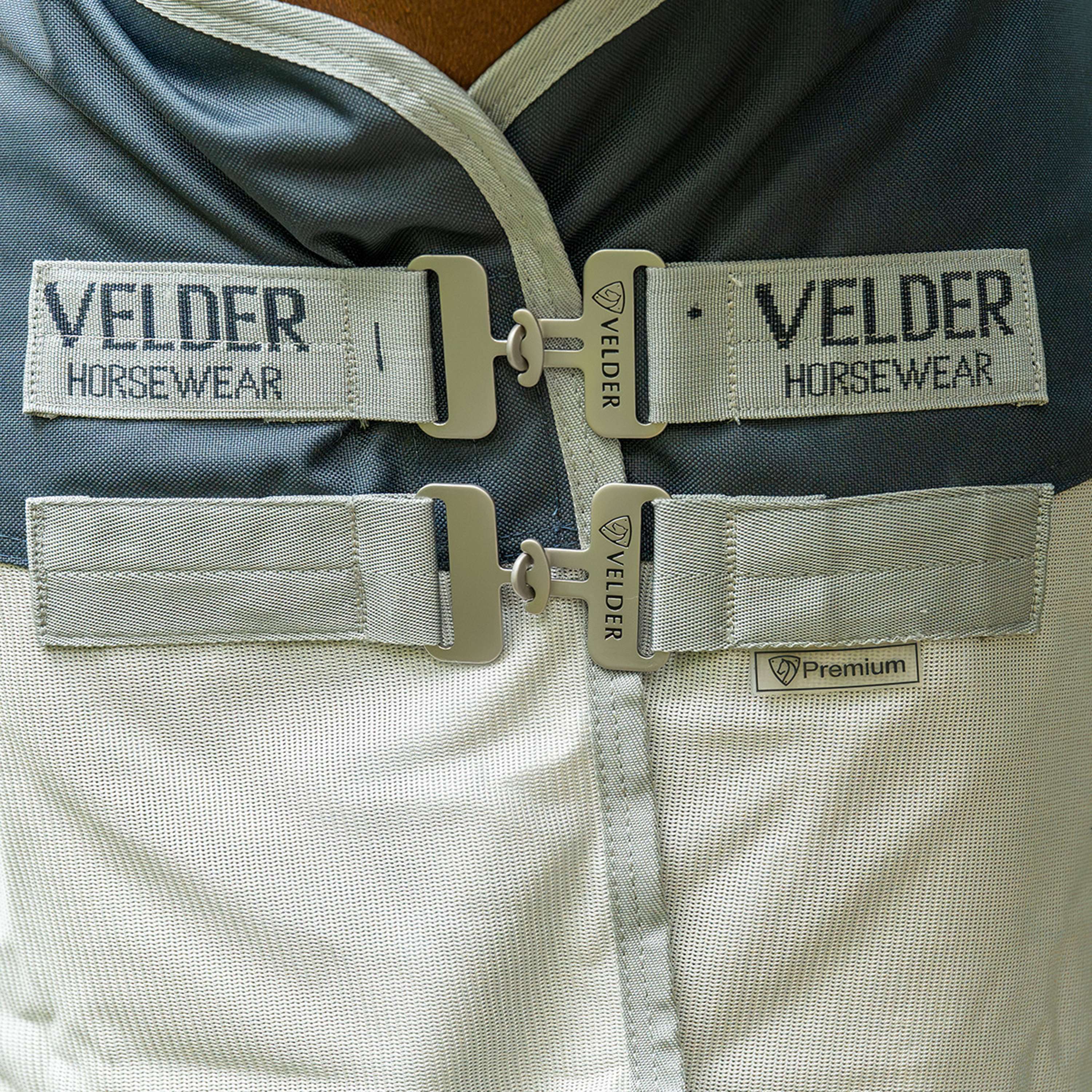 Velder Horsewear Premium Manta Antimoscas Rainless Summer Navy/Field Grey