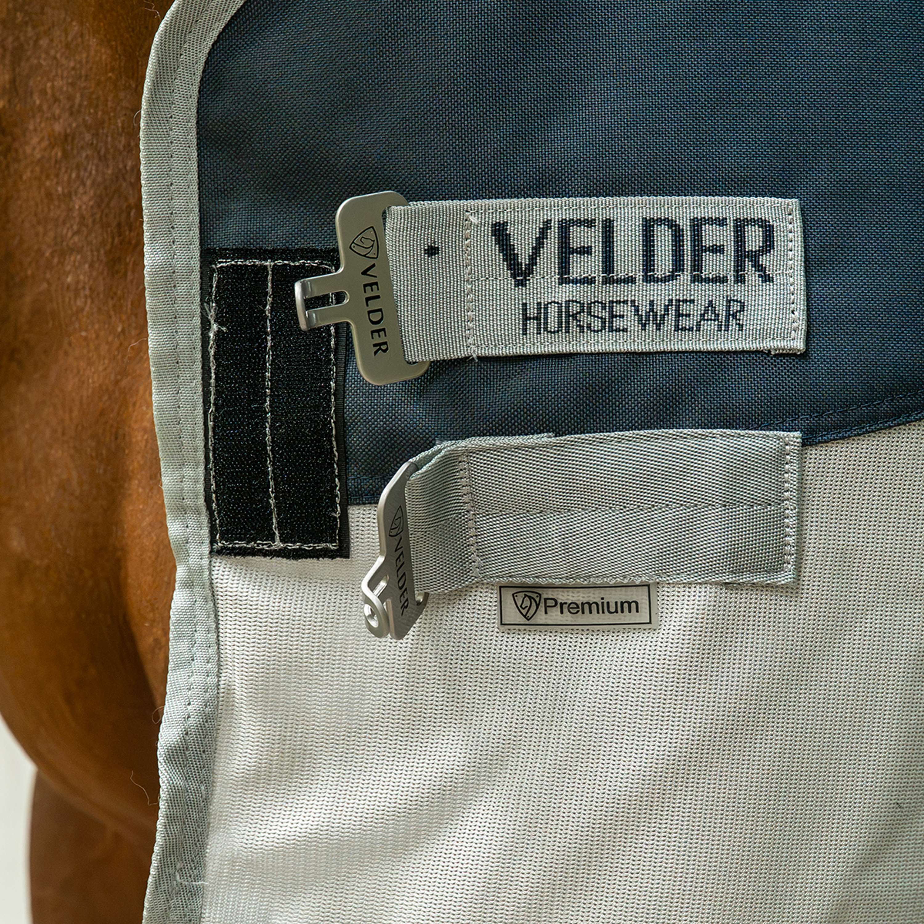 Velder Horsewear Premium Manta Antimoscas Rainless Summer Navy/Field Grey