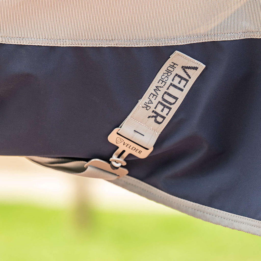 Velder Horsewear Premium Manta Antimoscas Rainless Fall Navy/Pearl Silver