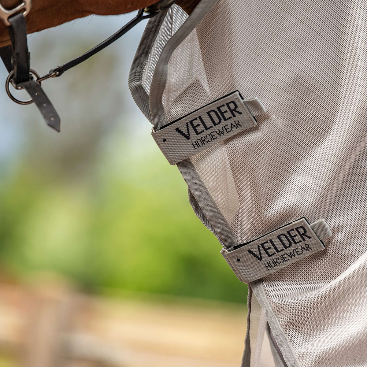 Velder Horsewear Premium Manta Antimoscas Rainless Fall Navy/Pearl Silver