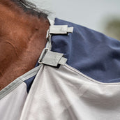 Velder Horsewear Premium Manta Antimoscas Rainless Fall Navy/Pearl Silver