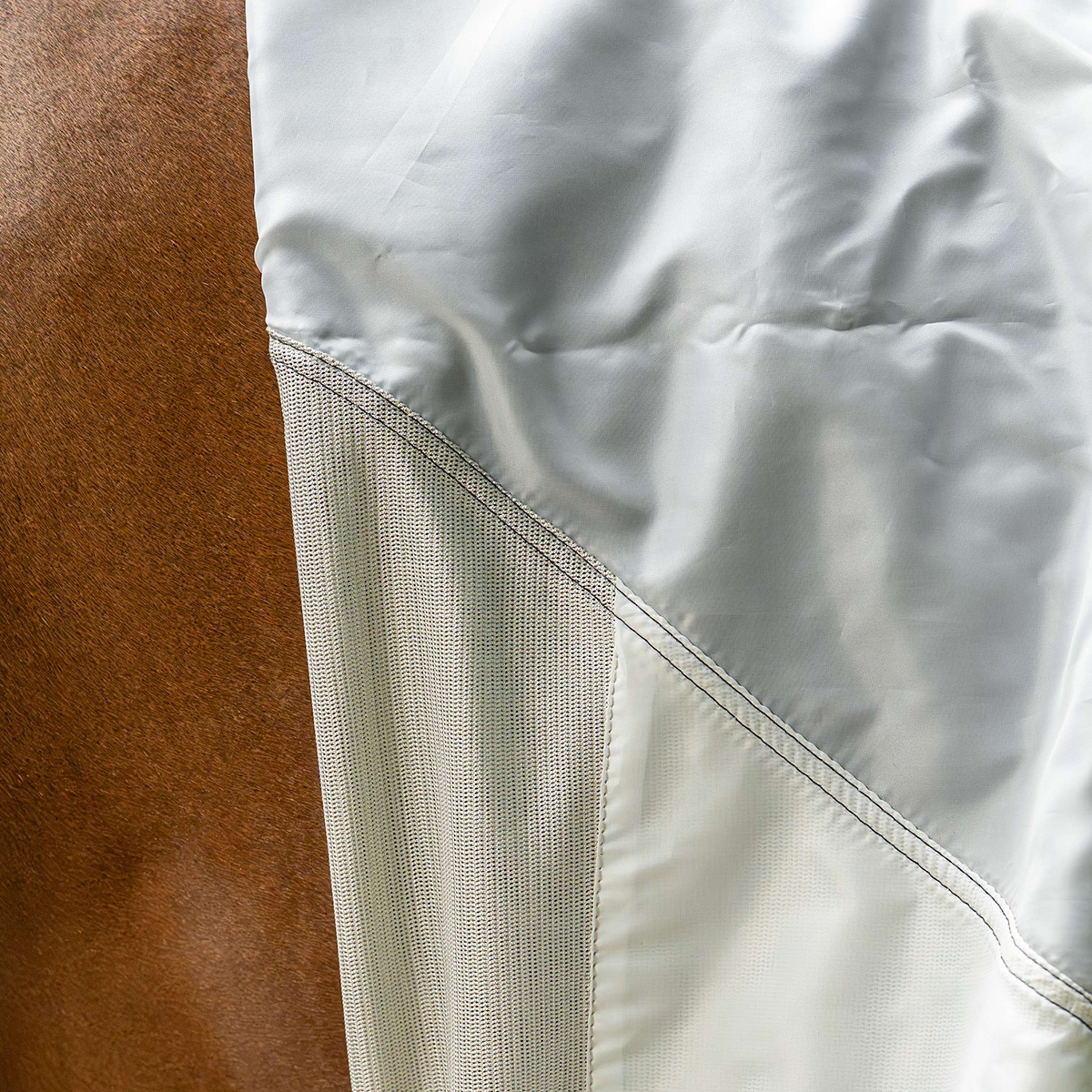 Velder Horsewear Premium Manta Antimoscas Waterproof-Top Navy/Pearl Silver