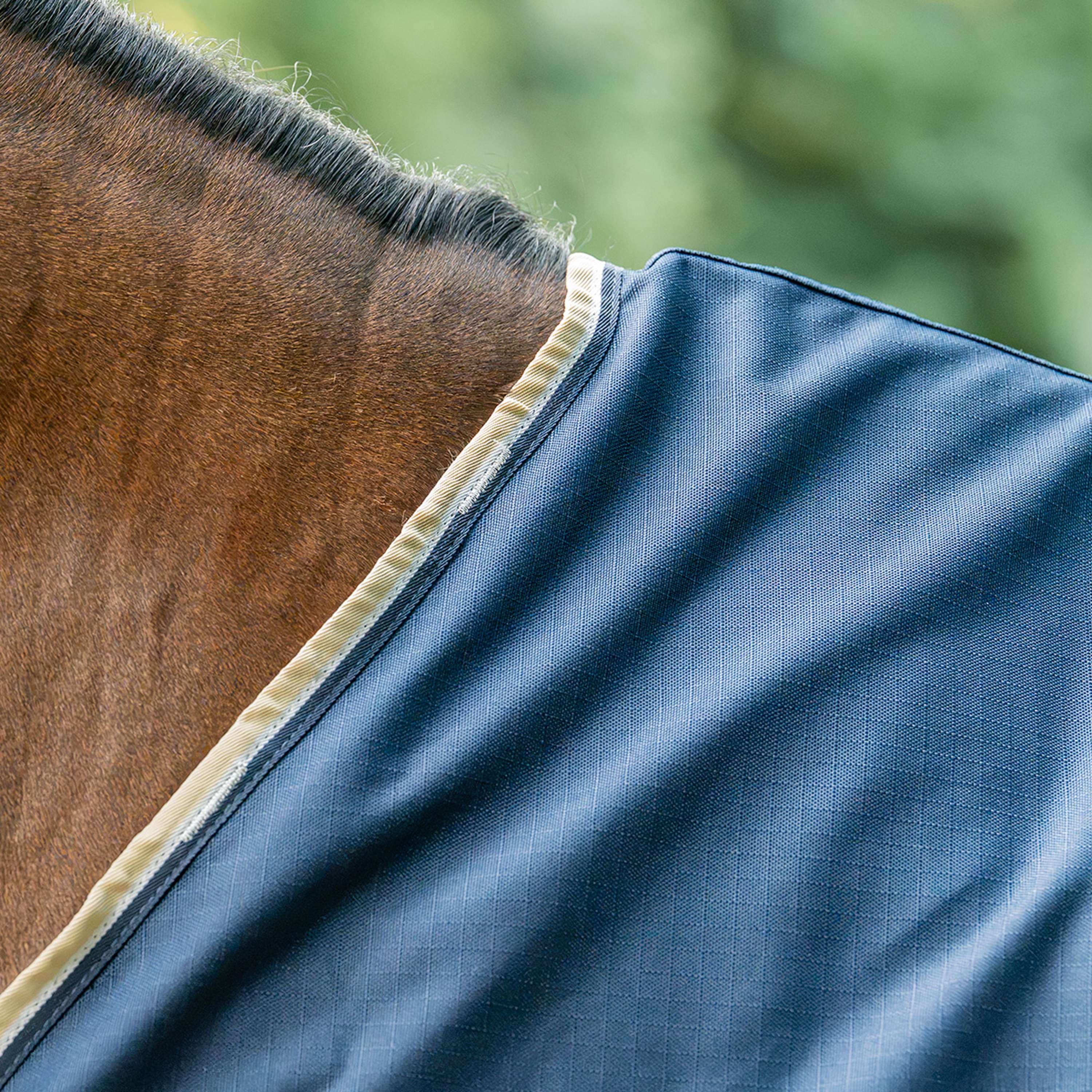 Velder Horsewear Premium Manta Antimoscas Waterproof-Top Navy/Pearl Silver