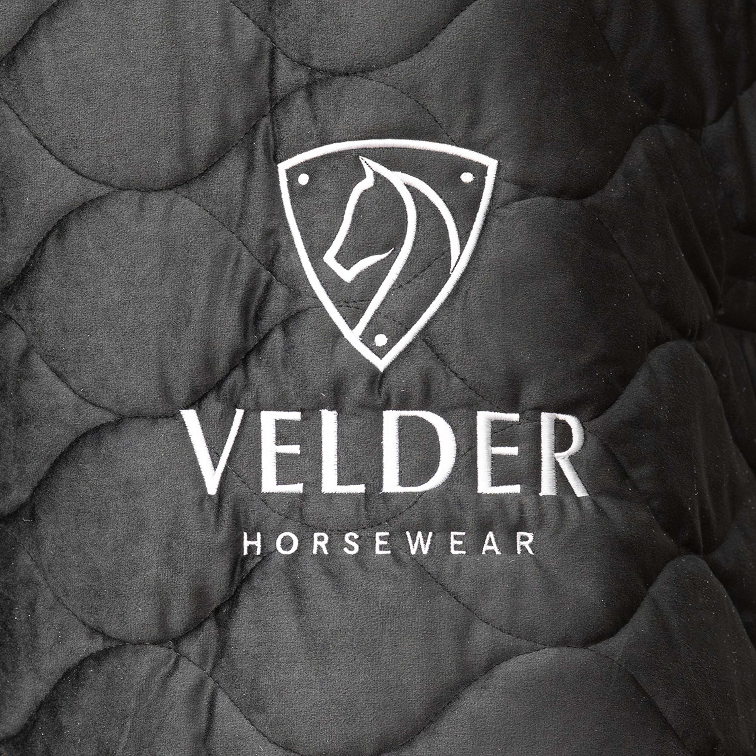 Velder Horsewear Premium Manta de exhibición Satin Glow Black Night