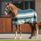 Velder Horsewear Premium Pony Stripe Cooler Rug Striped Night Forest