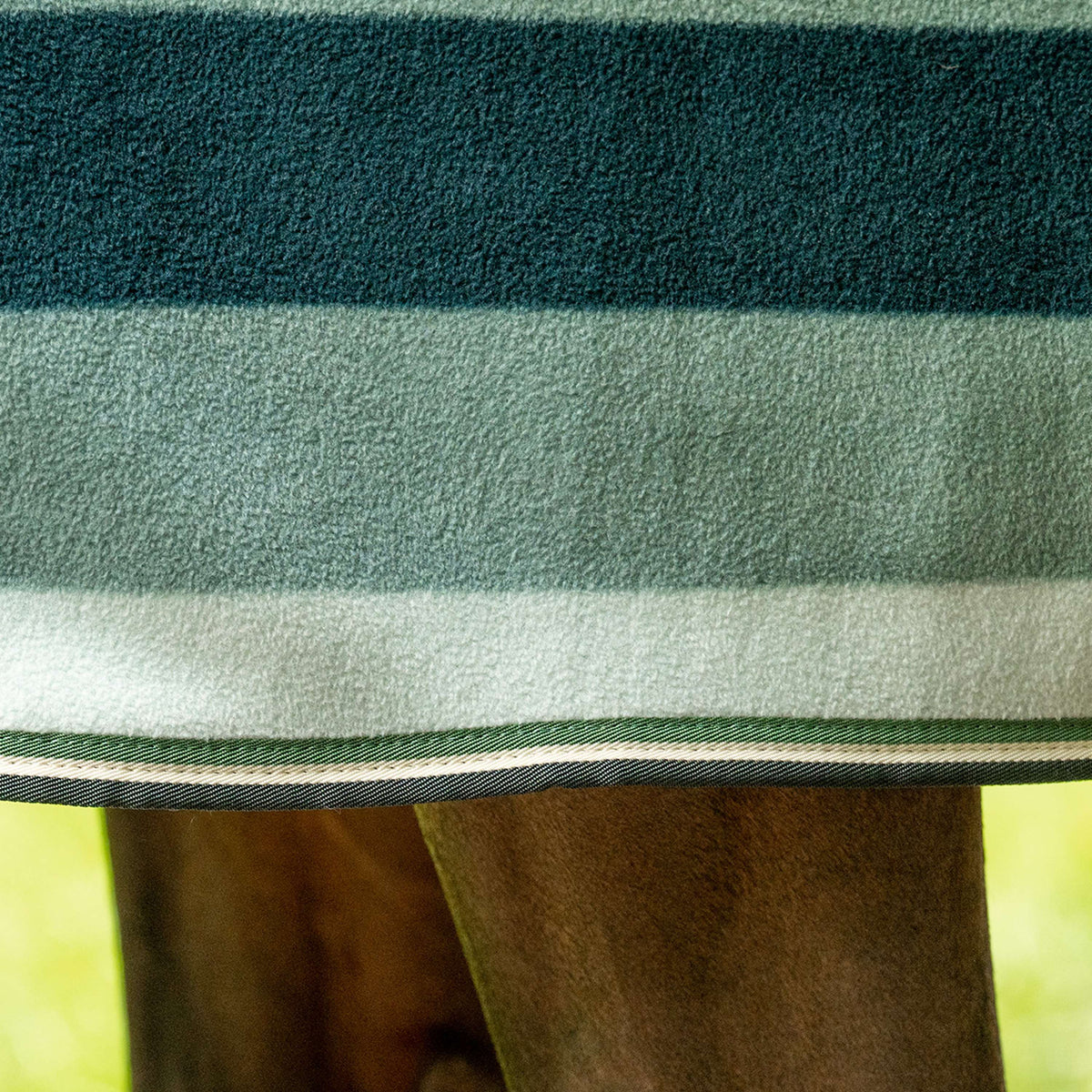 Velder Horsewear Premium Stripe Cooler Rug Striped Night Forest