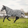 Velder Horsewear Essentials Manta Antimoscas con Cuello Zebra Negro/Blanco