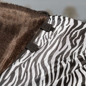Velder Horsewear Manta Antimoscas con Cuello Zebra Negro/Blanco