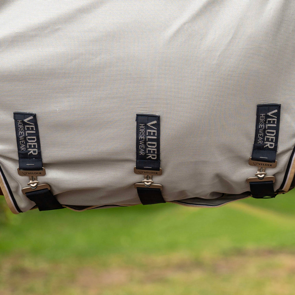 Velder Horsewear Premium Pony Manta Antimoscas Pearl Grey