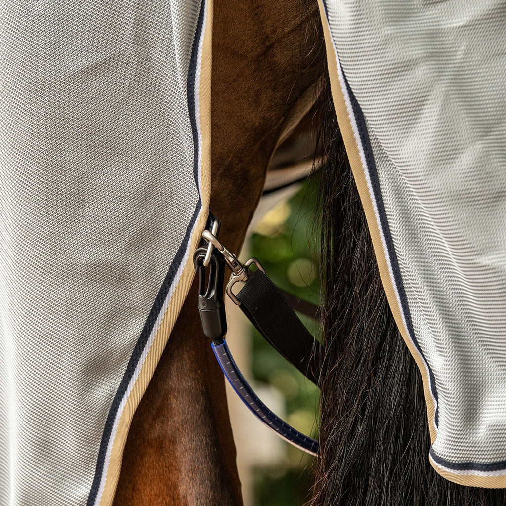 Velder Horsewear Premium Pony Manta Antimoscas Pearl Grey
