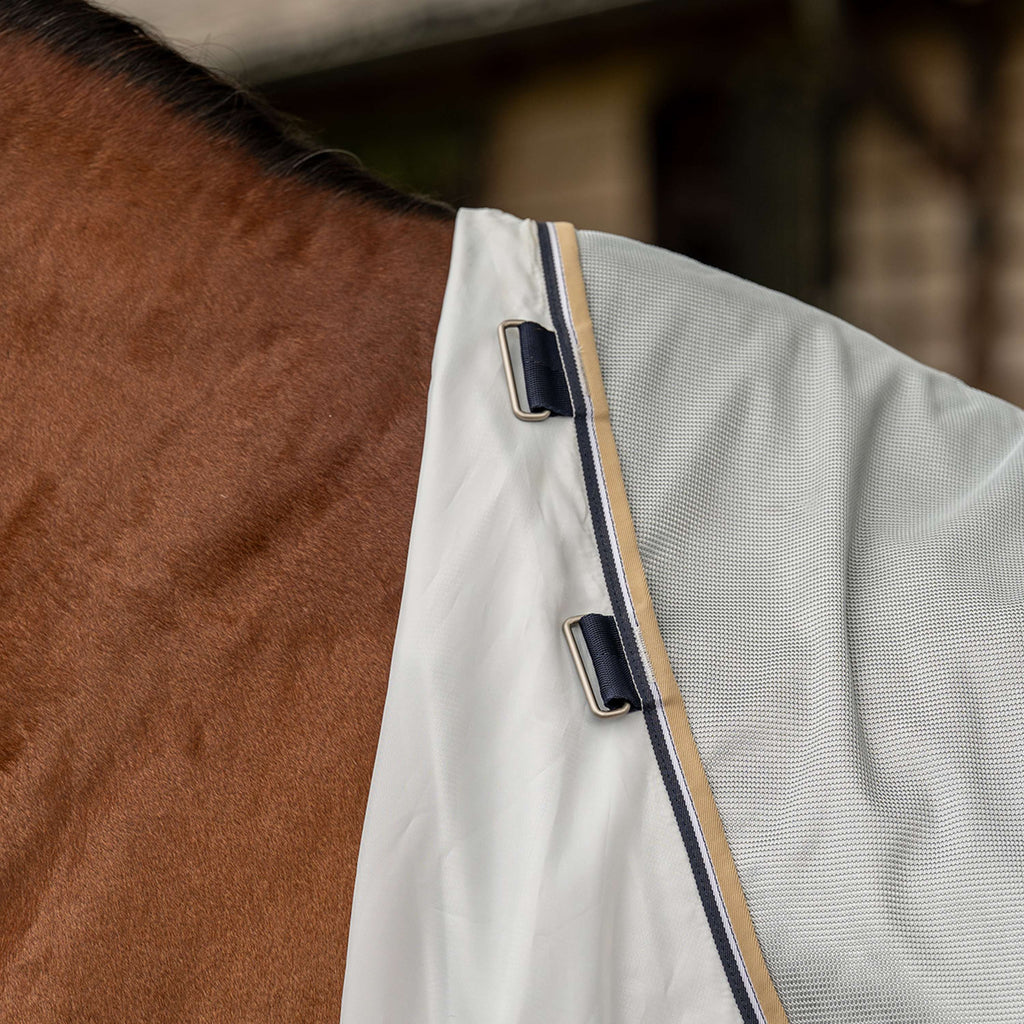 Velder Horsewear Premium Pony Manta Antimoscas Pearl Grey