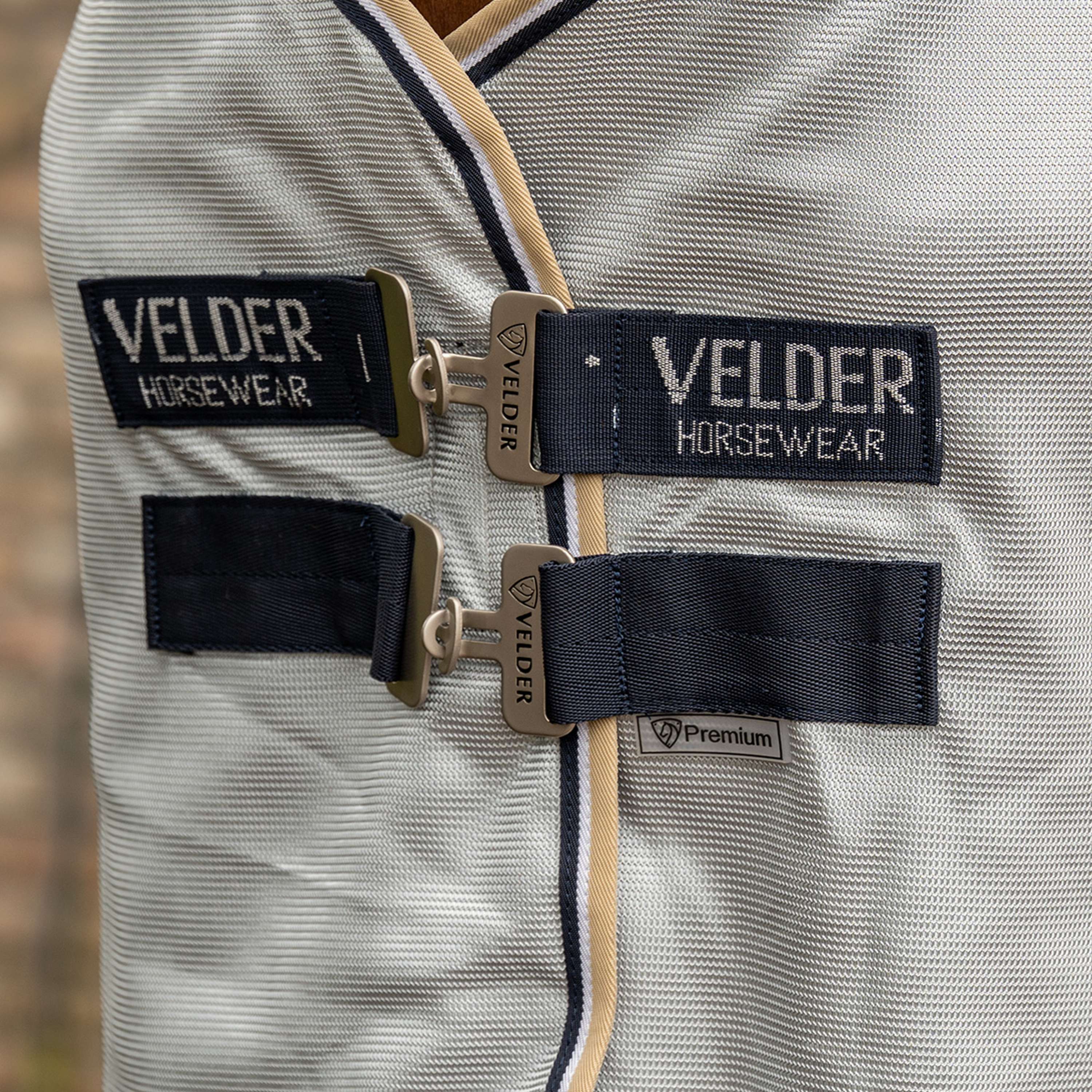 Velder Horsewear Premium Manta Antimoscas Pearl Grey