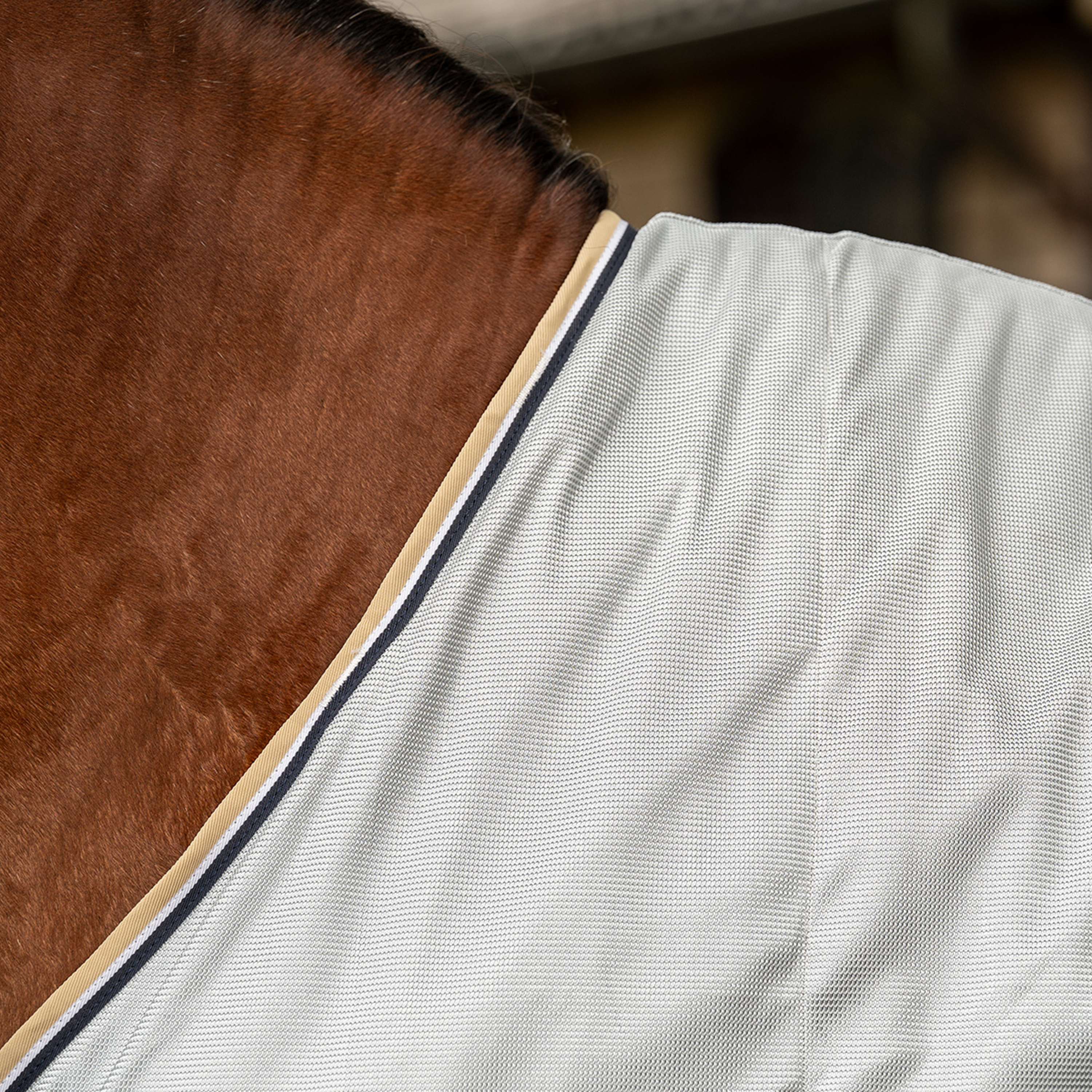 Velder Horsewear Premium Manta Antimoscas Pearl Grey
