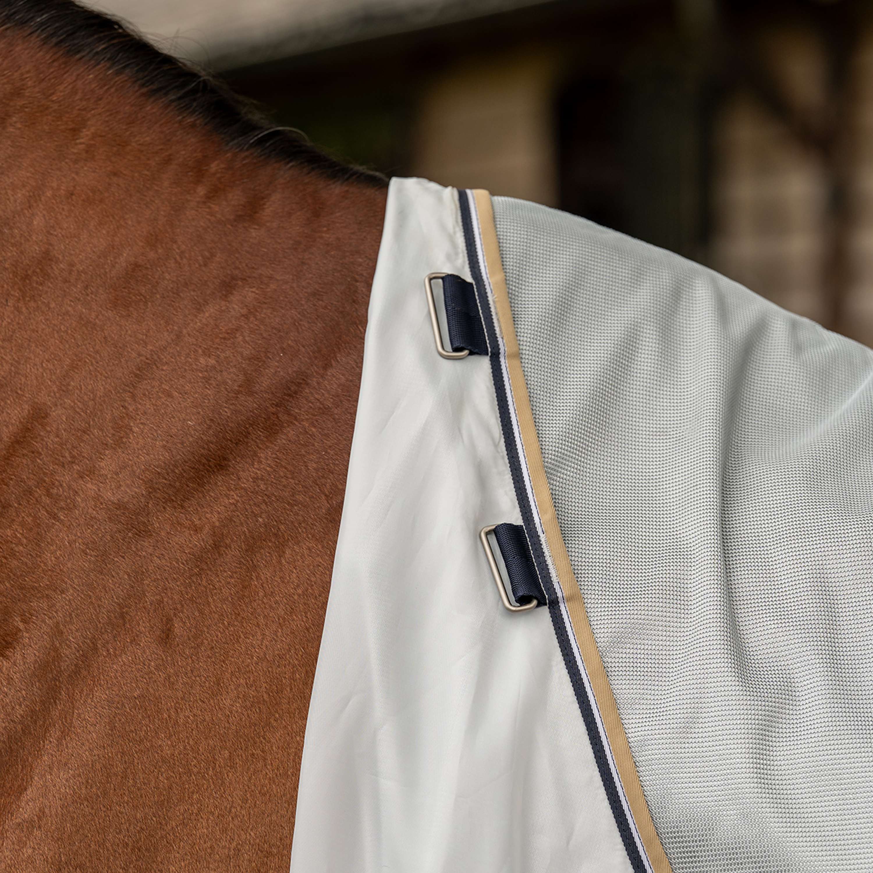 Velder Horsewear Premium Manta Antimoscas Pearl Grey