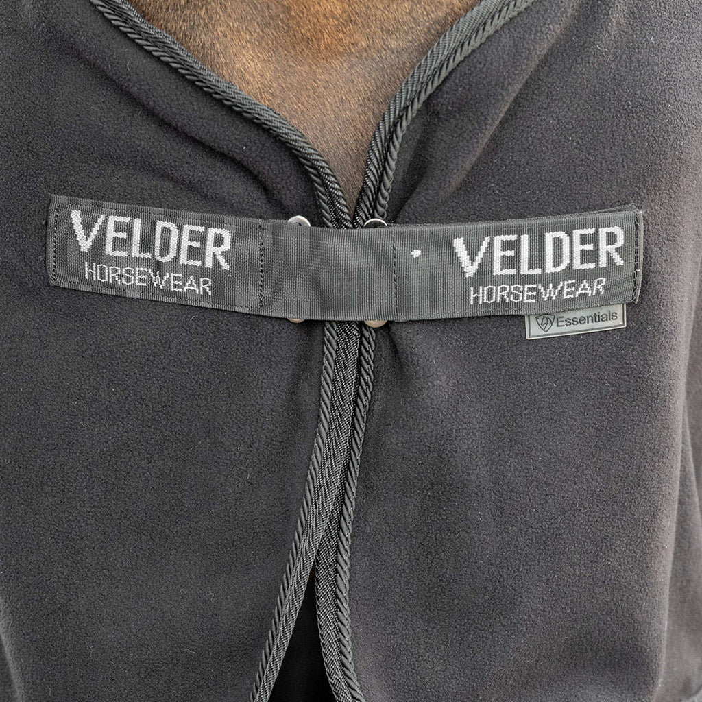 Velder Horsewear Essentials Manta de Forro Polar Comfy Negro