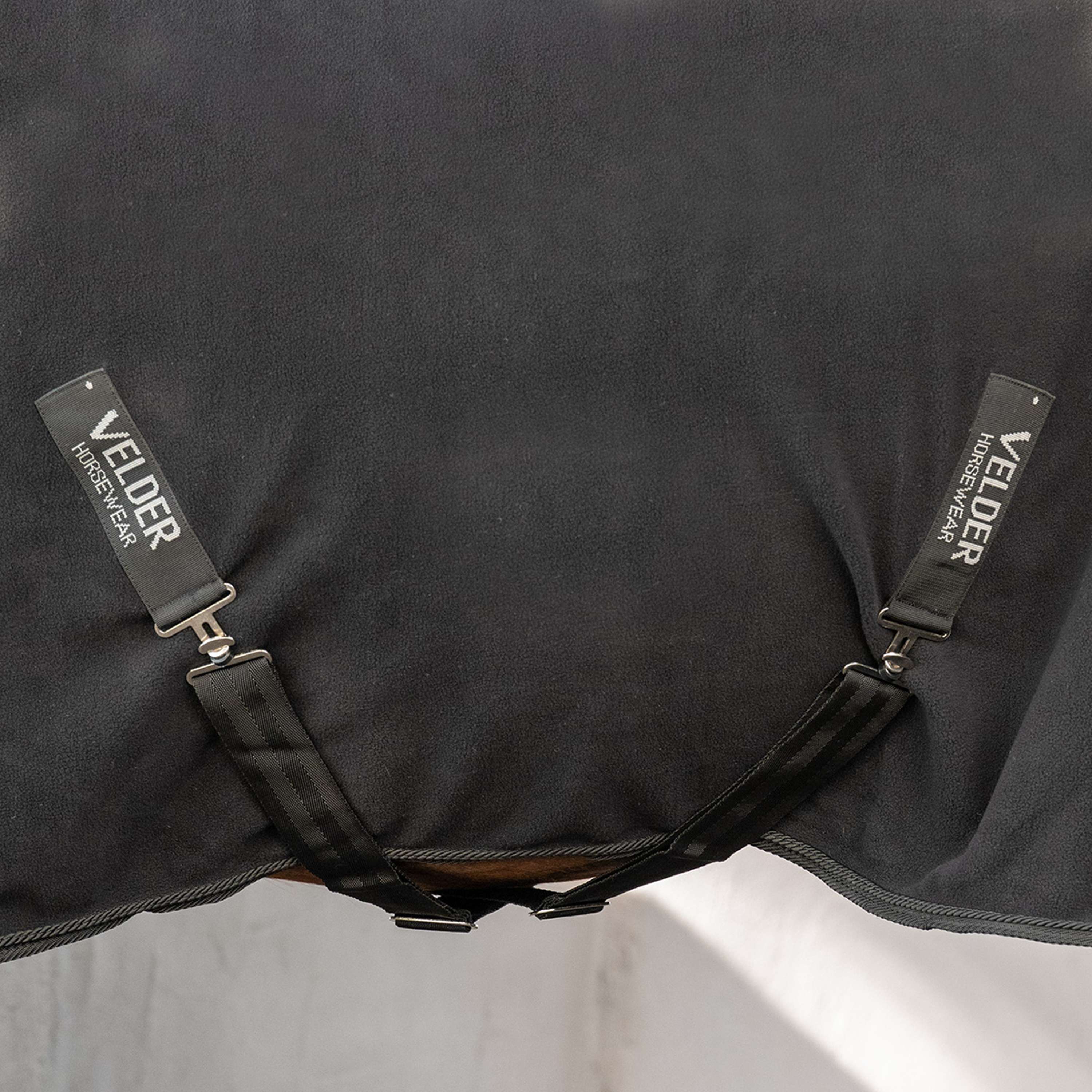 Velder Horsewear Essentials Manta de Forro Polar Comfy Negro