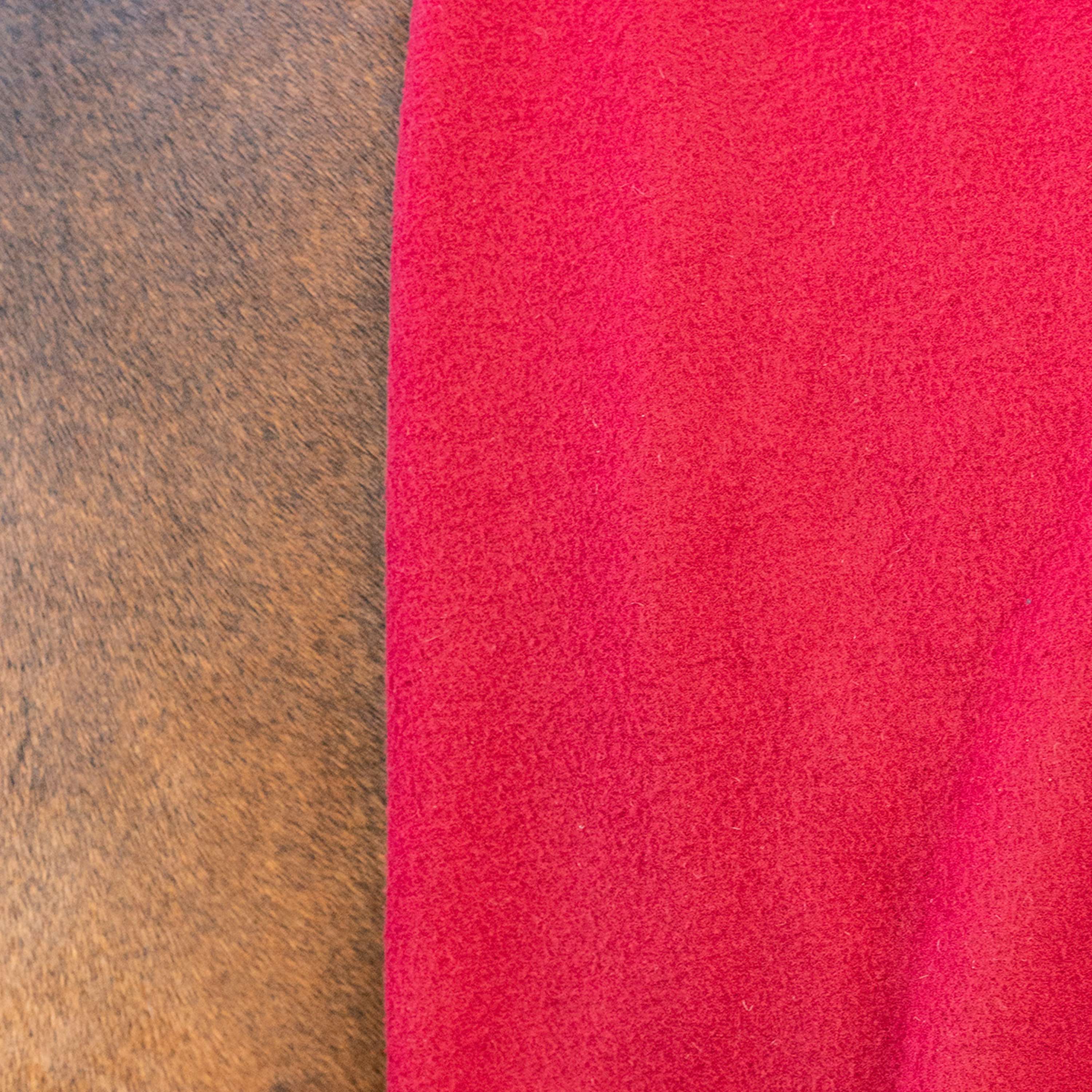 Velder Horsewear Essentials Manta de Forro Polar Comfy Bordeaux