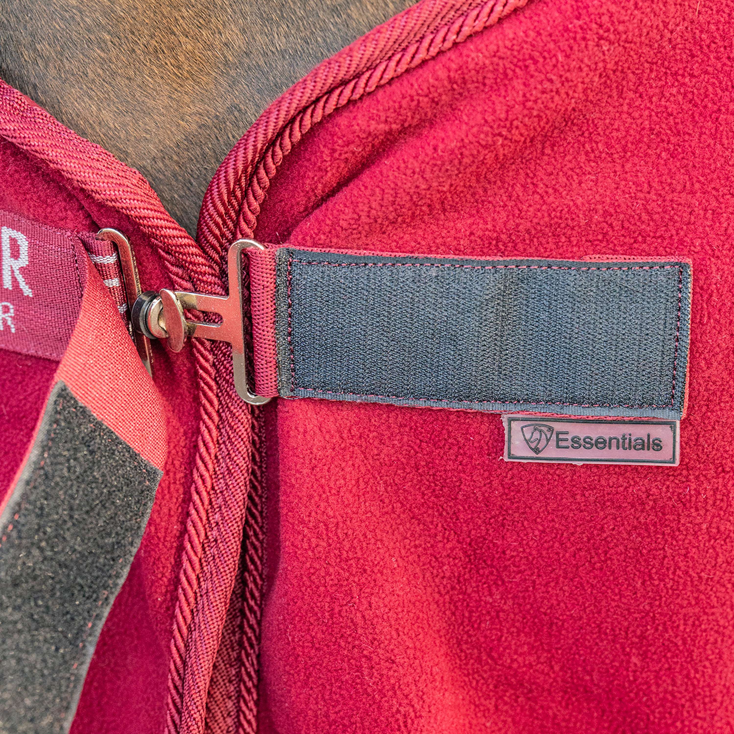 Velder Horsewear Essentials Manta de Forro Polar Comfy Bordeaux