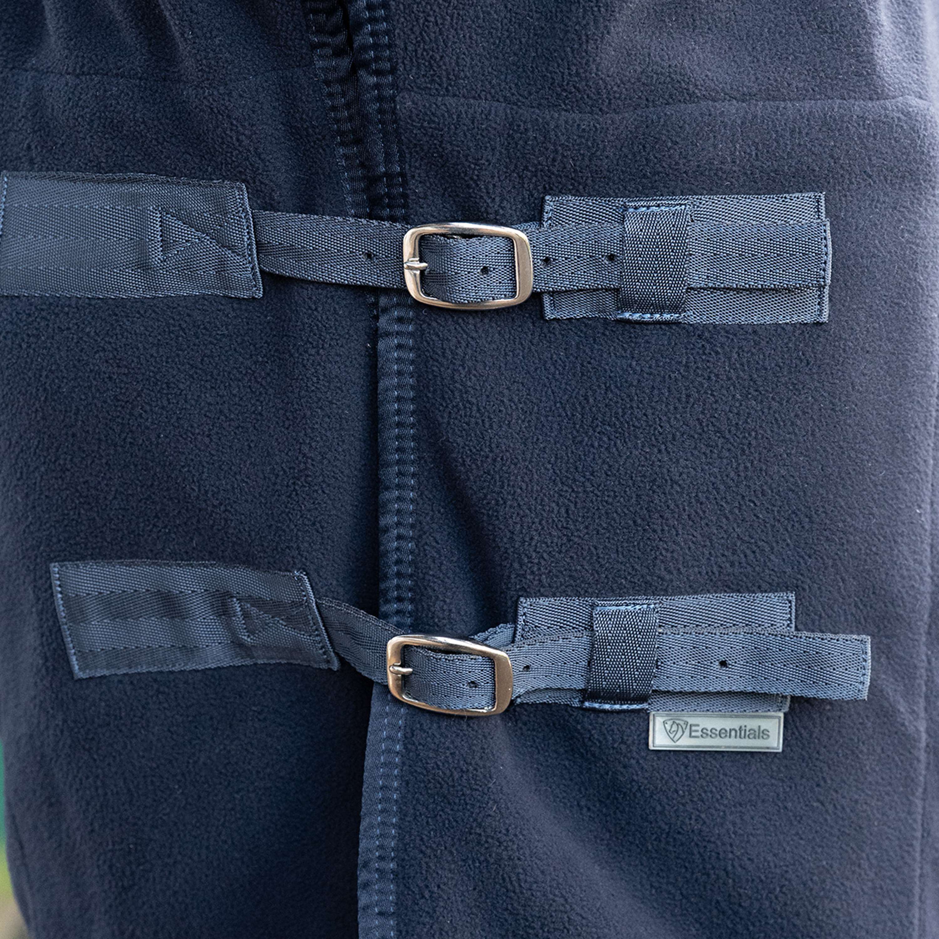 Velder Horsewear Essentials Manta de Forro Polar Comfy con cuello Navy