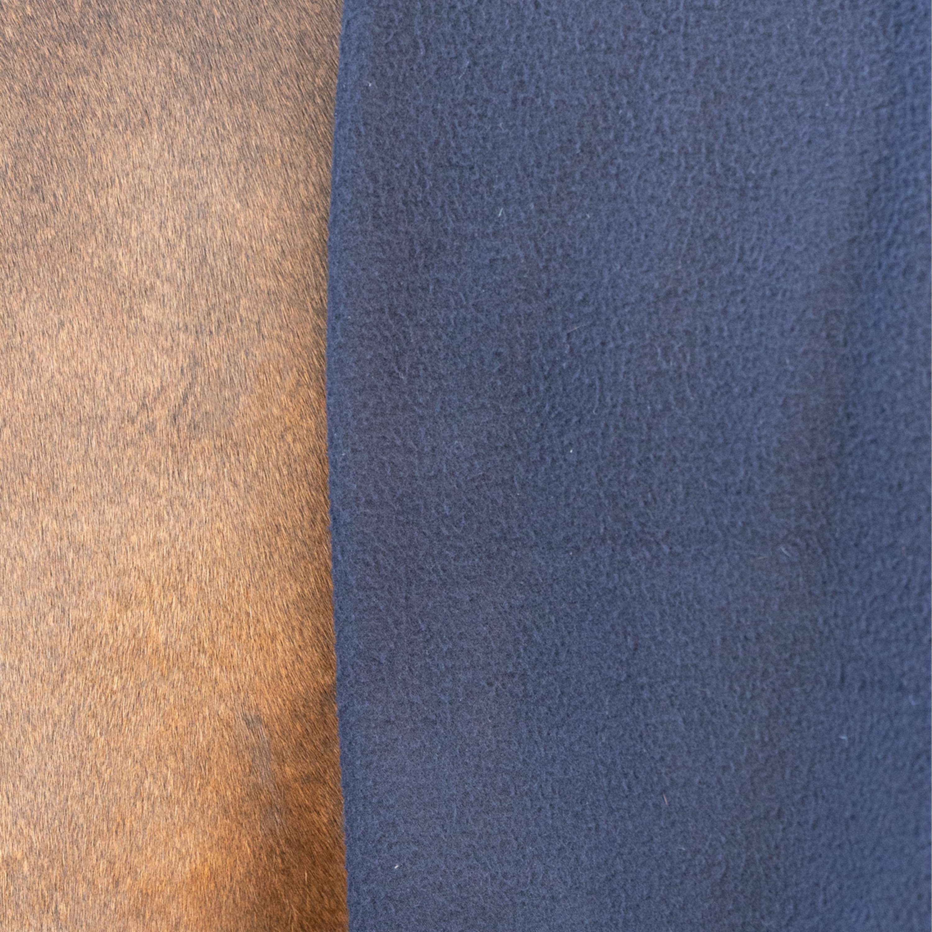 Velder Horsewear Essentials Manta de Forro Polar Comfy con cuello Navy