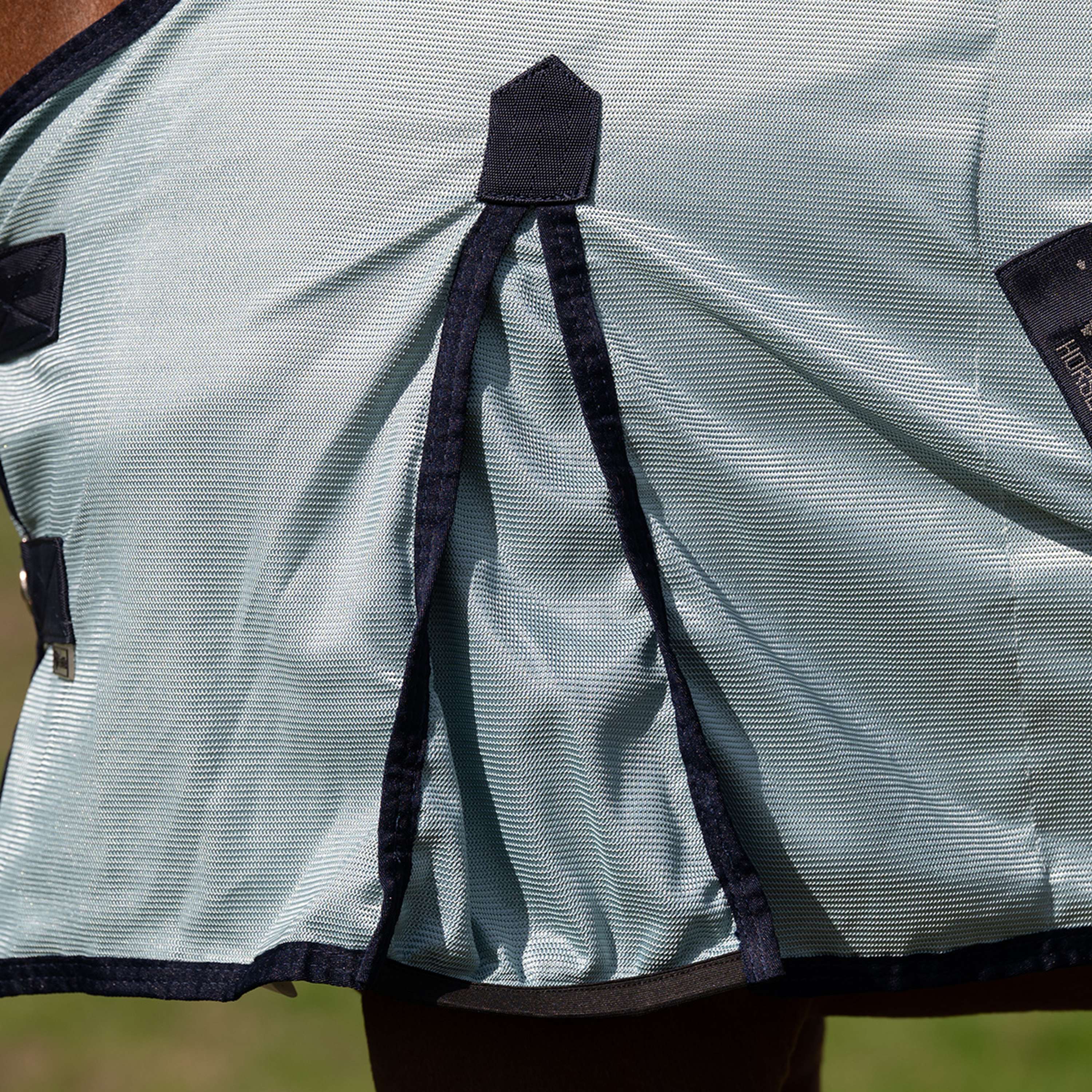 Velder Horsewear Essentials Manta Antimoscas Water Resistant Plata/Gris