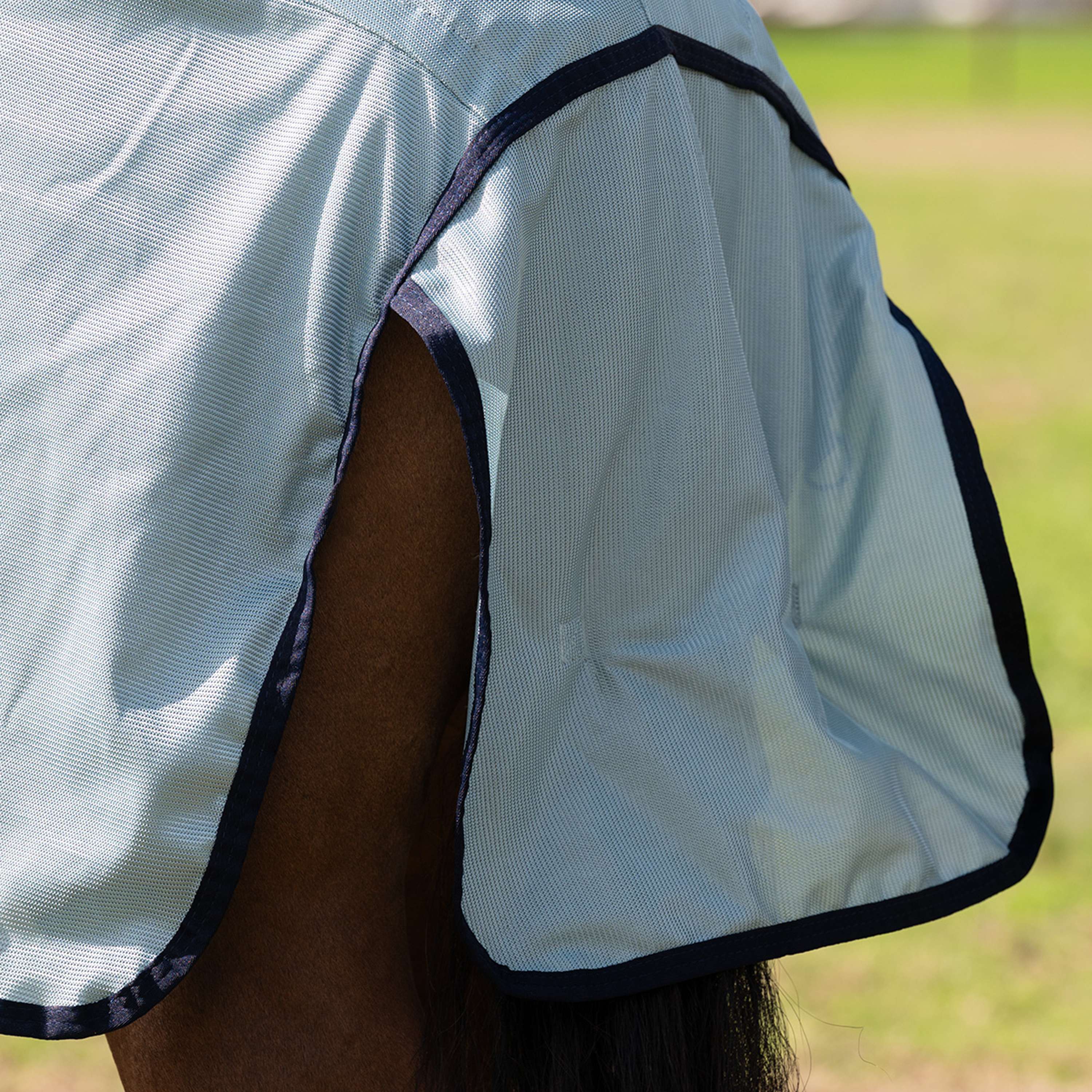 Velder Horsewear Essentials Manta Antimoscas Water Resistant Plata/Gris