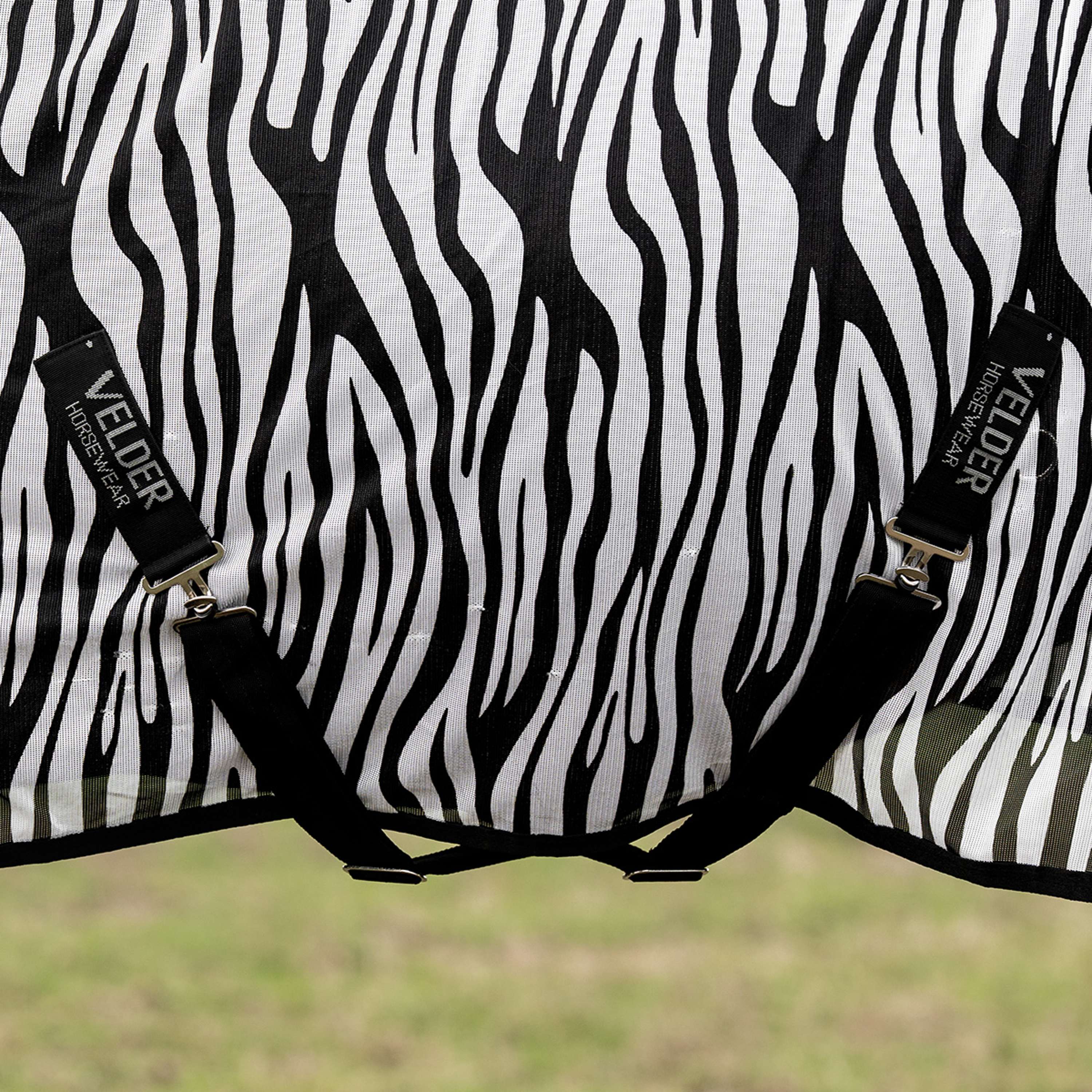 Velder Horsewear Essentials Manta Antimoscas Zebra Negro/Blanco