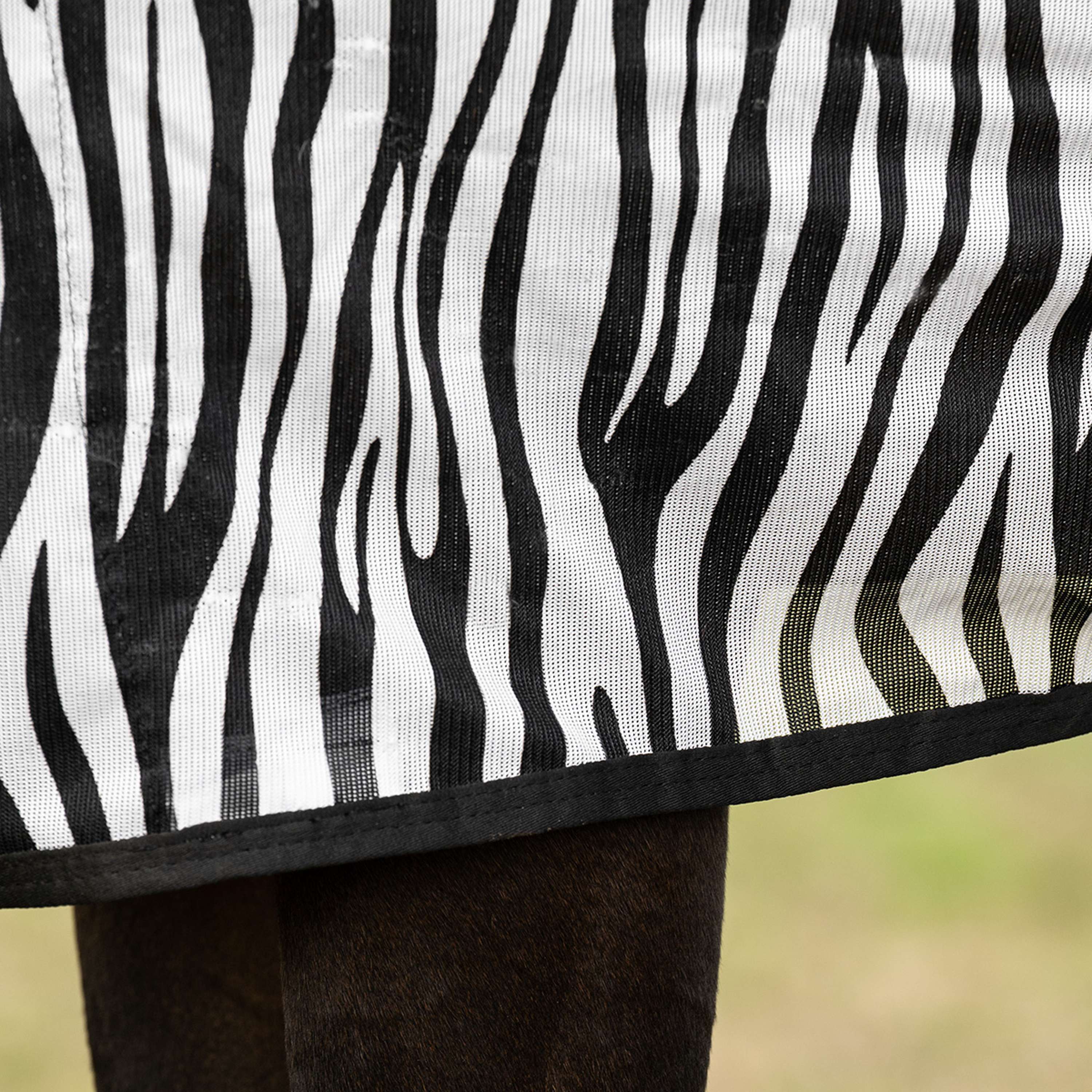 Velder Horsewear Essentials Manta Antimoscas Zebra Negro/Blanco