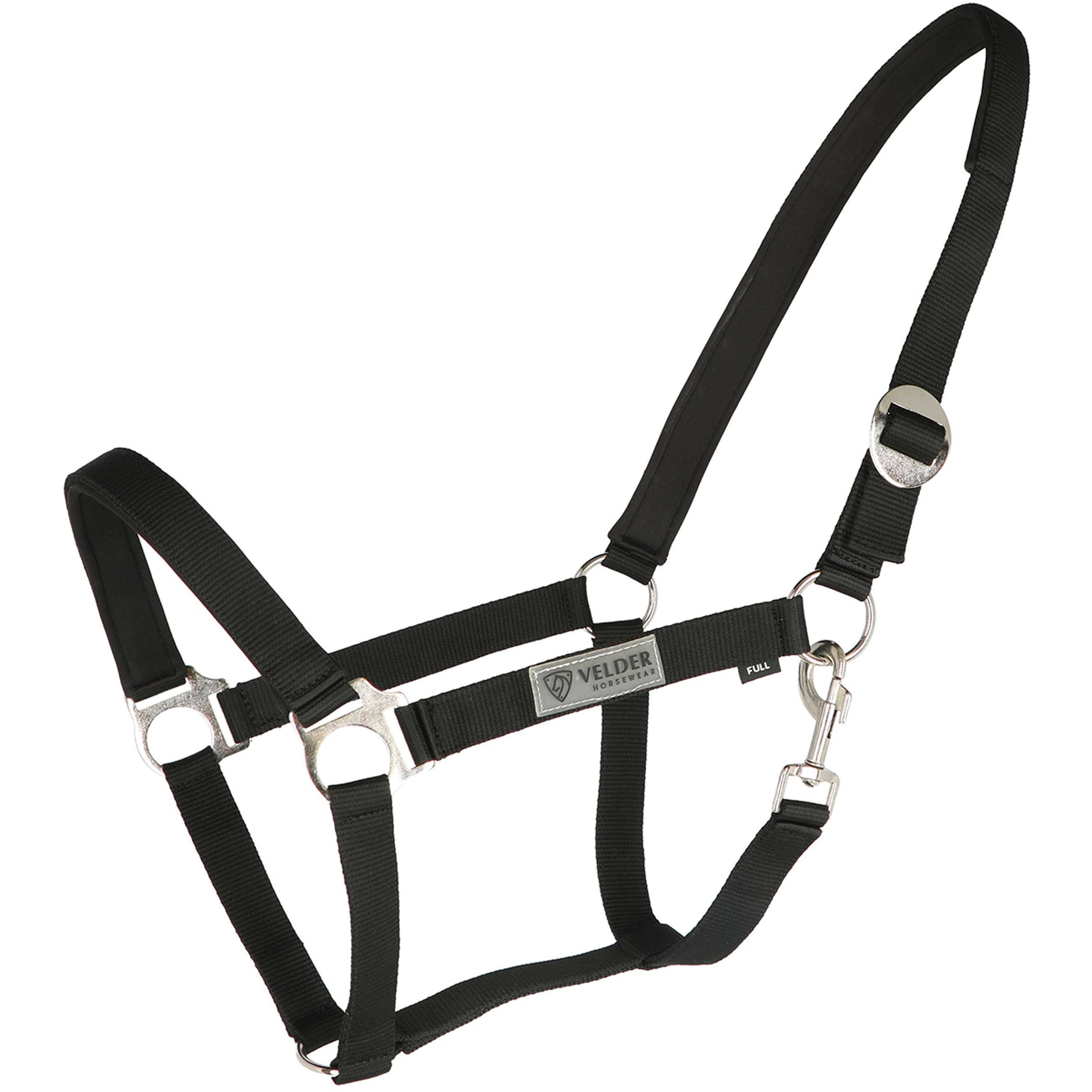 Velder Horsewear Essentials Cabezada Basic Padded Negro