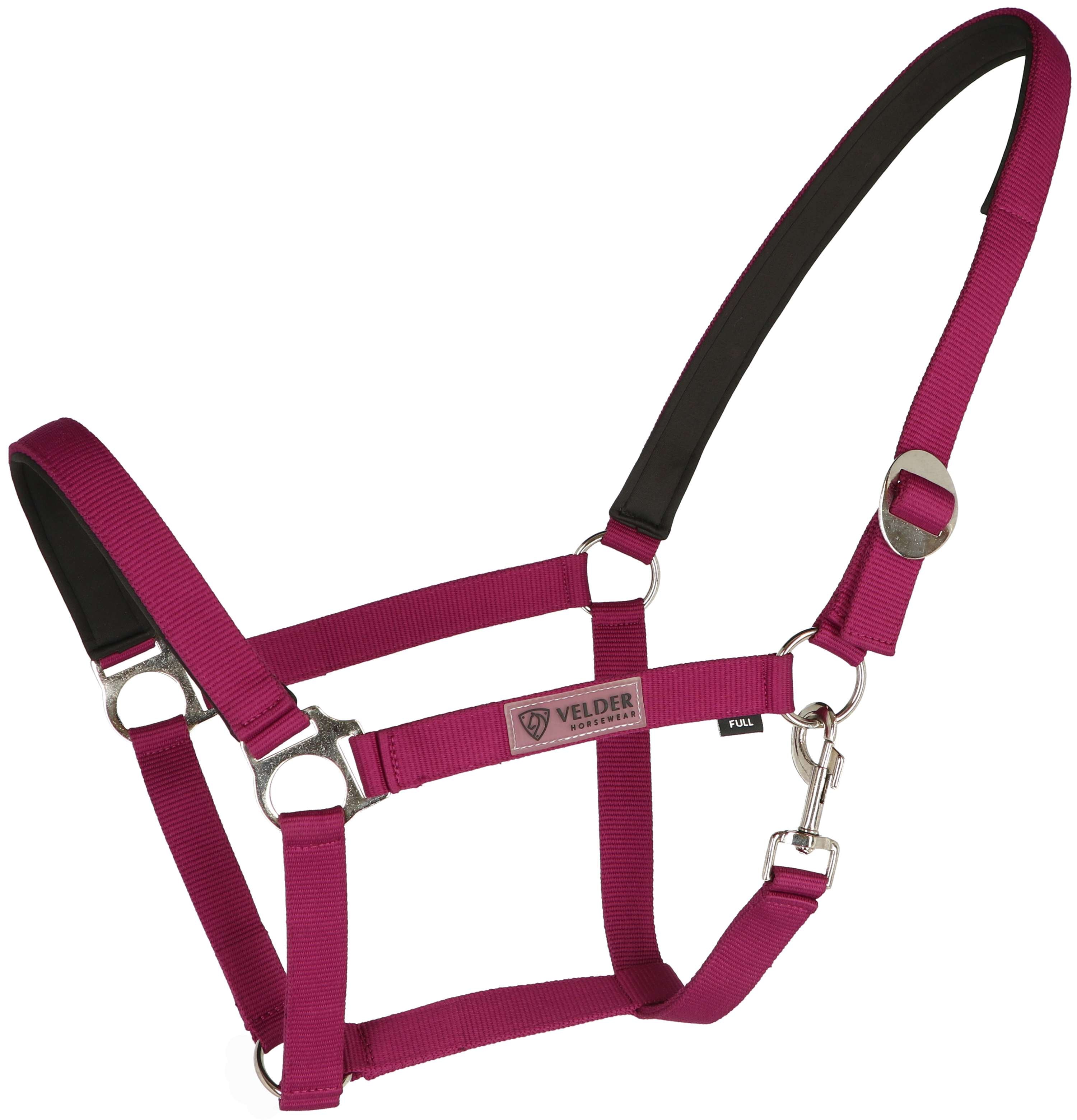 Velder Horsewear Essentials Cabezada Basic Padded Boysenberry